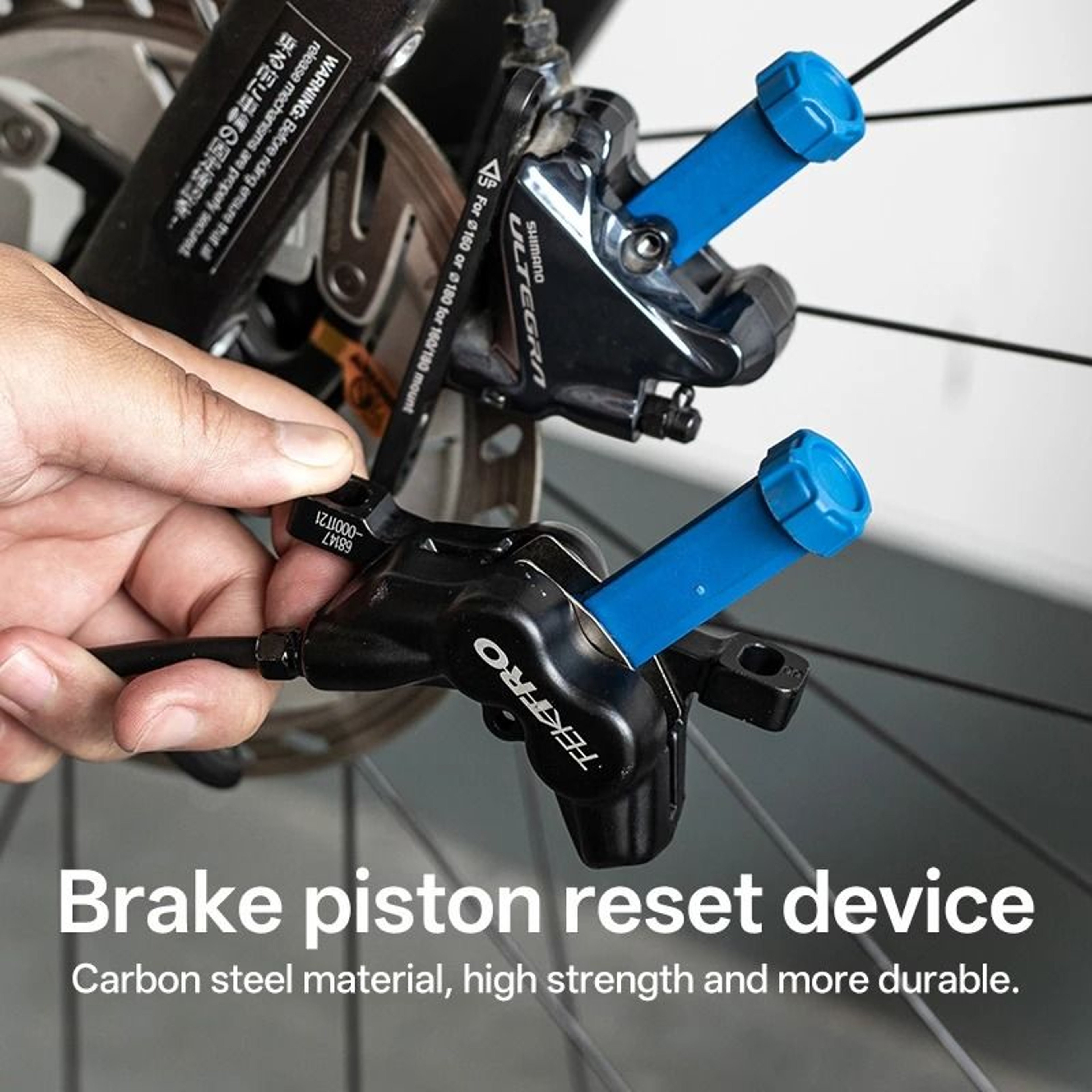 Durable Steel Bicycle Brake Pad Spreader Tool 360 Degree Rotatable Hydraulic Caliper Piston Reset 0