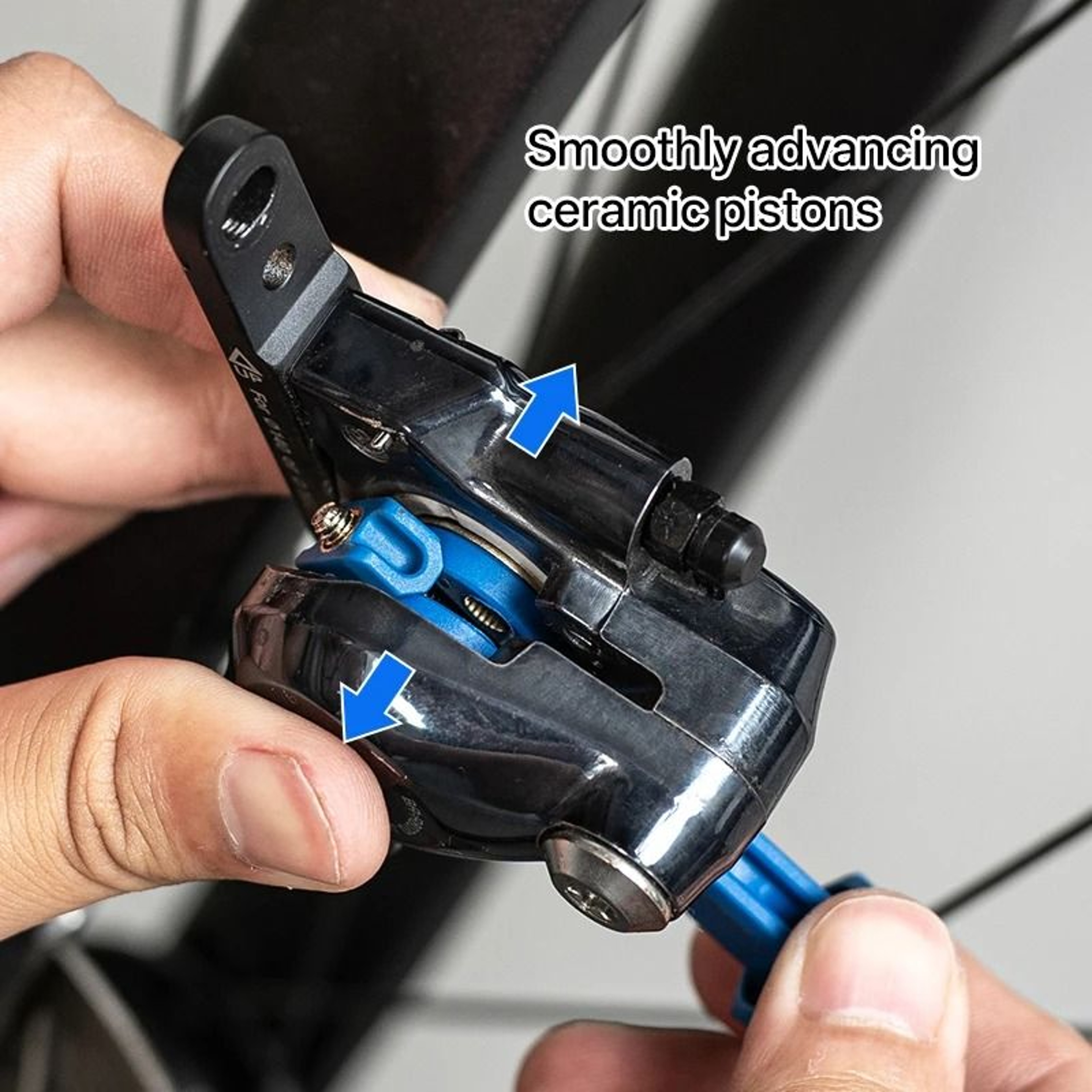 Durable Steel Bicycle Brake Pad Spreader Tool 360 Degree Rotatable Hydraulic Caliper Piston Reset 3