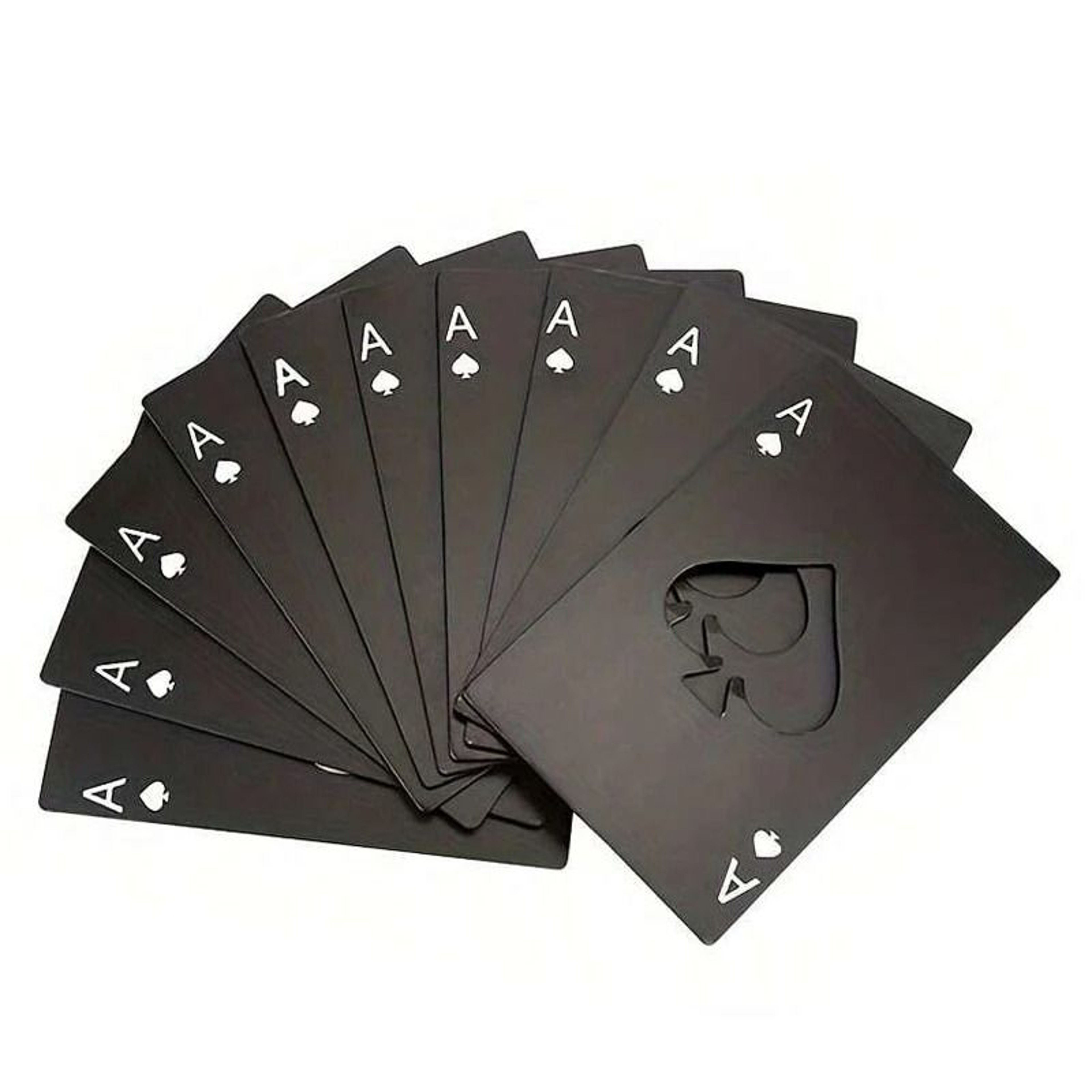 Stainless Steel Credit Card Size Bottle Opener Playing Card Design 8