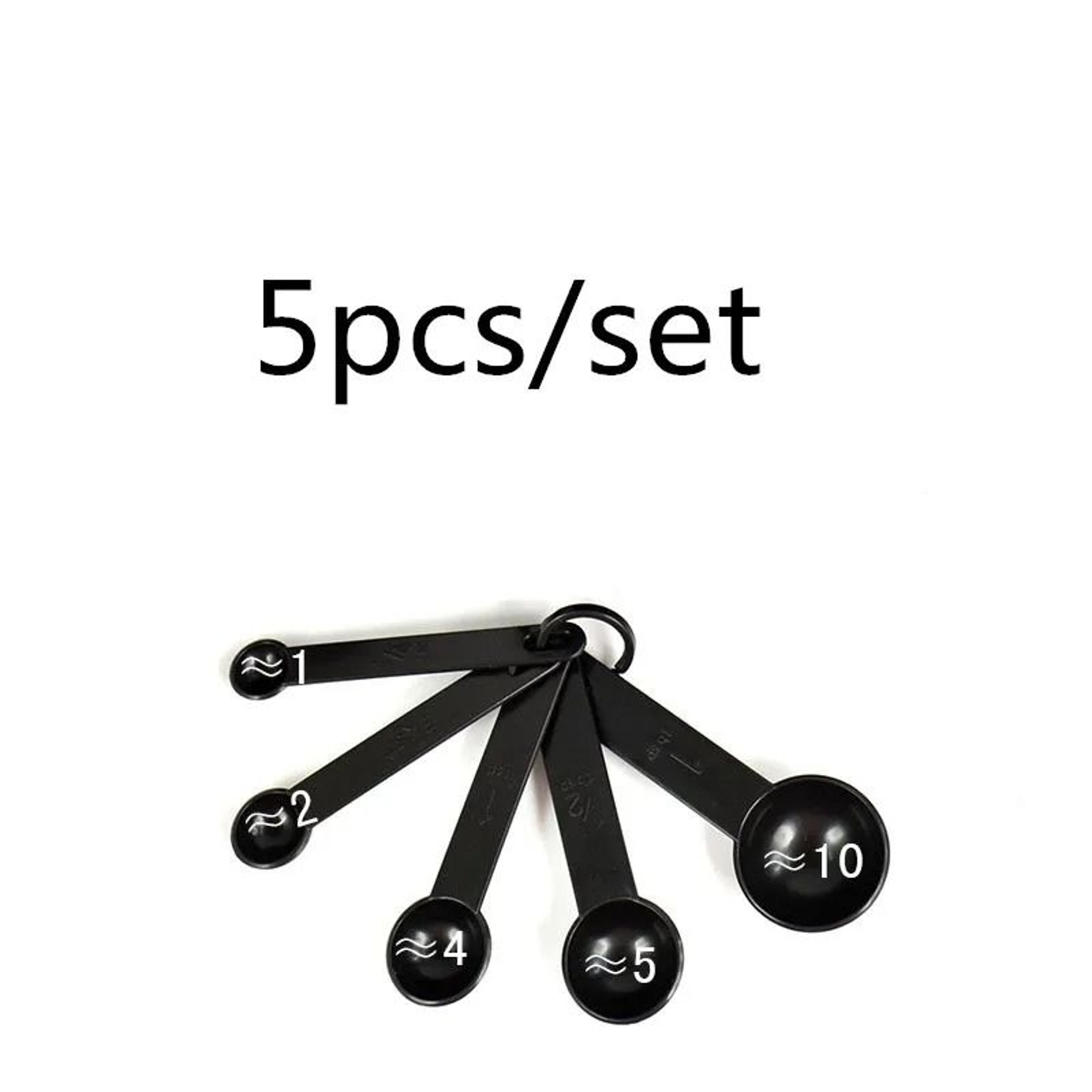 Kitchen Measuring Spoons And Cups Set 5 Or 10 Pieces 2