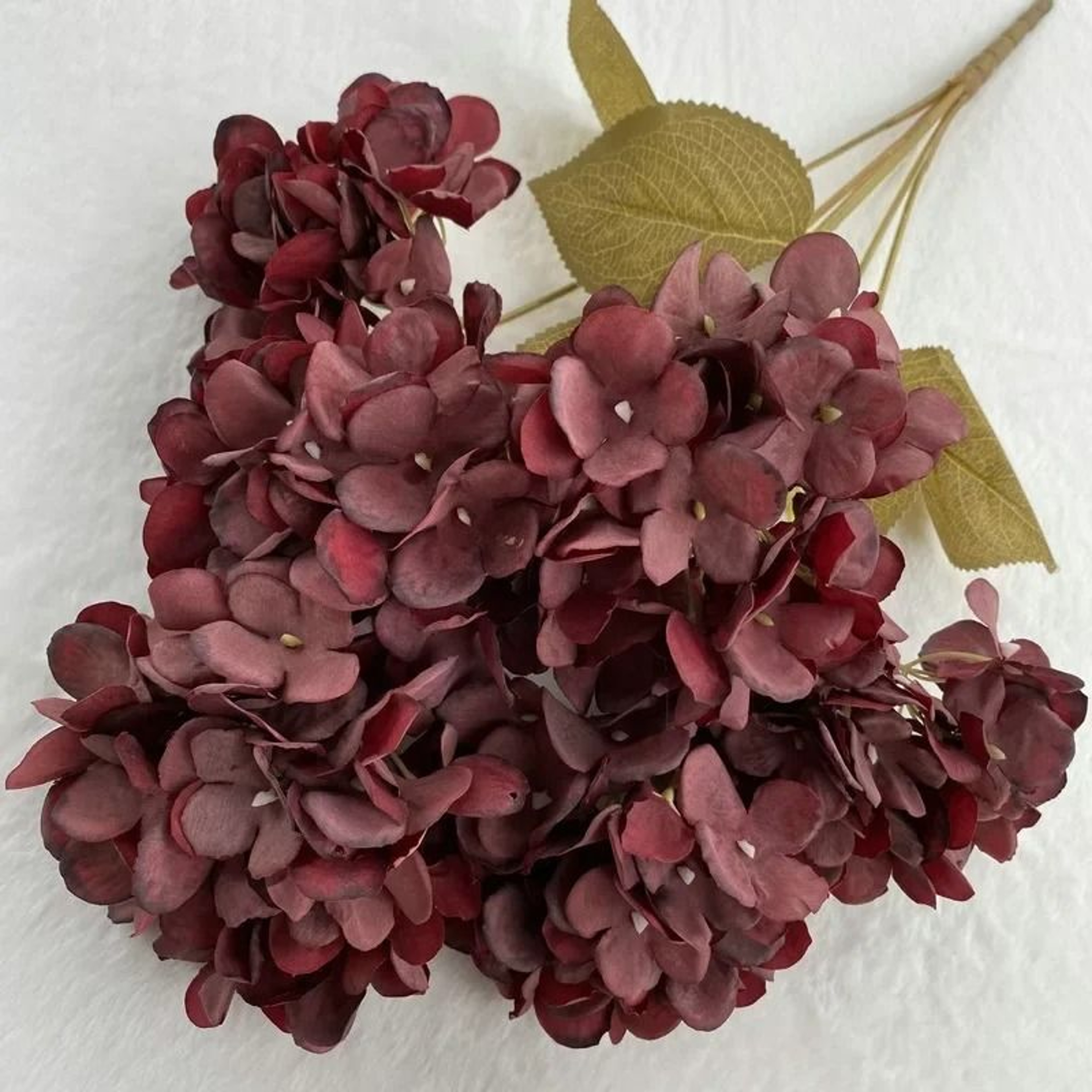 Artificial Hydrangea Fake Flower Wedding Photography Bouquet Home Decor 14