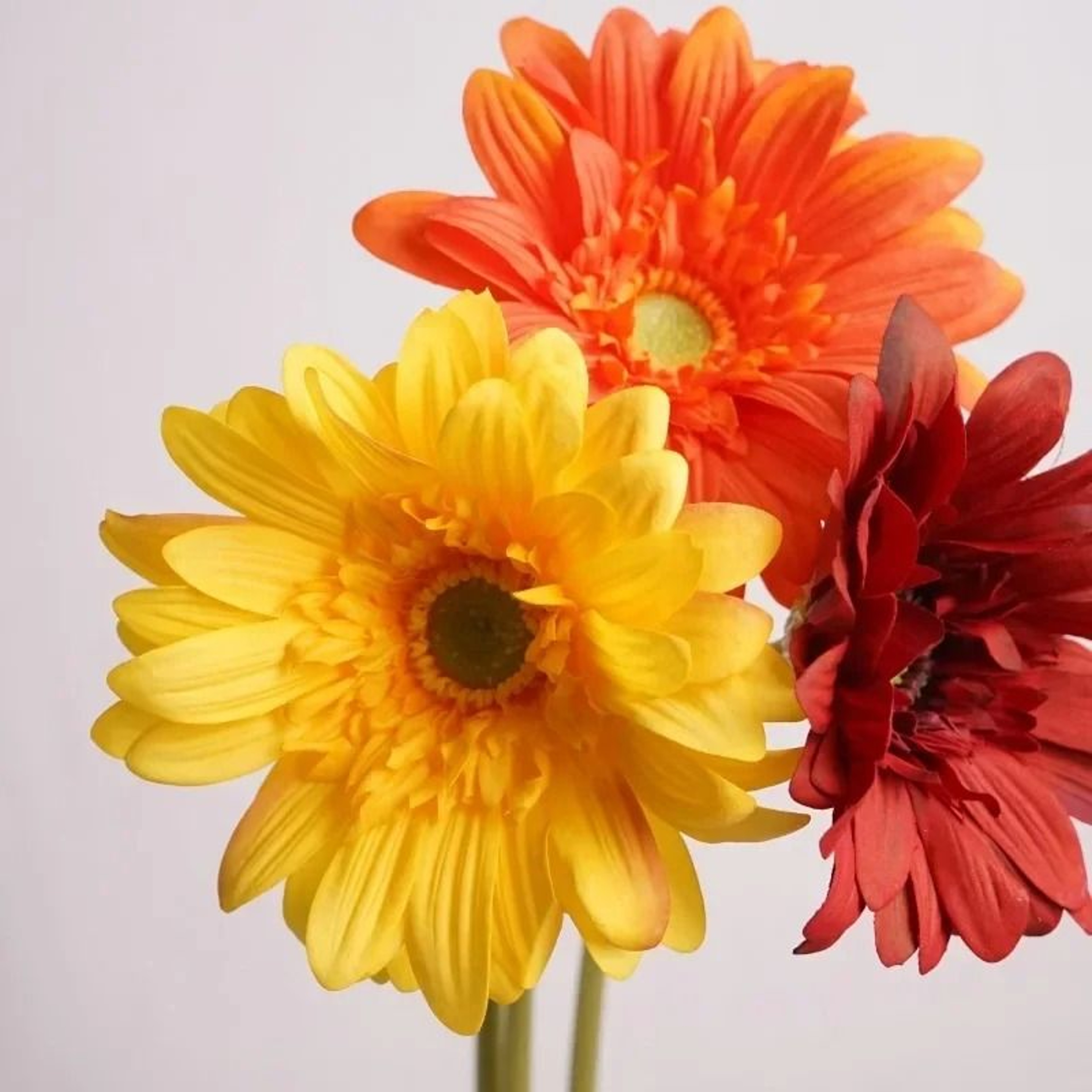 Artificial Gerbera Real Touch Cloth Flowers Home Decor 5