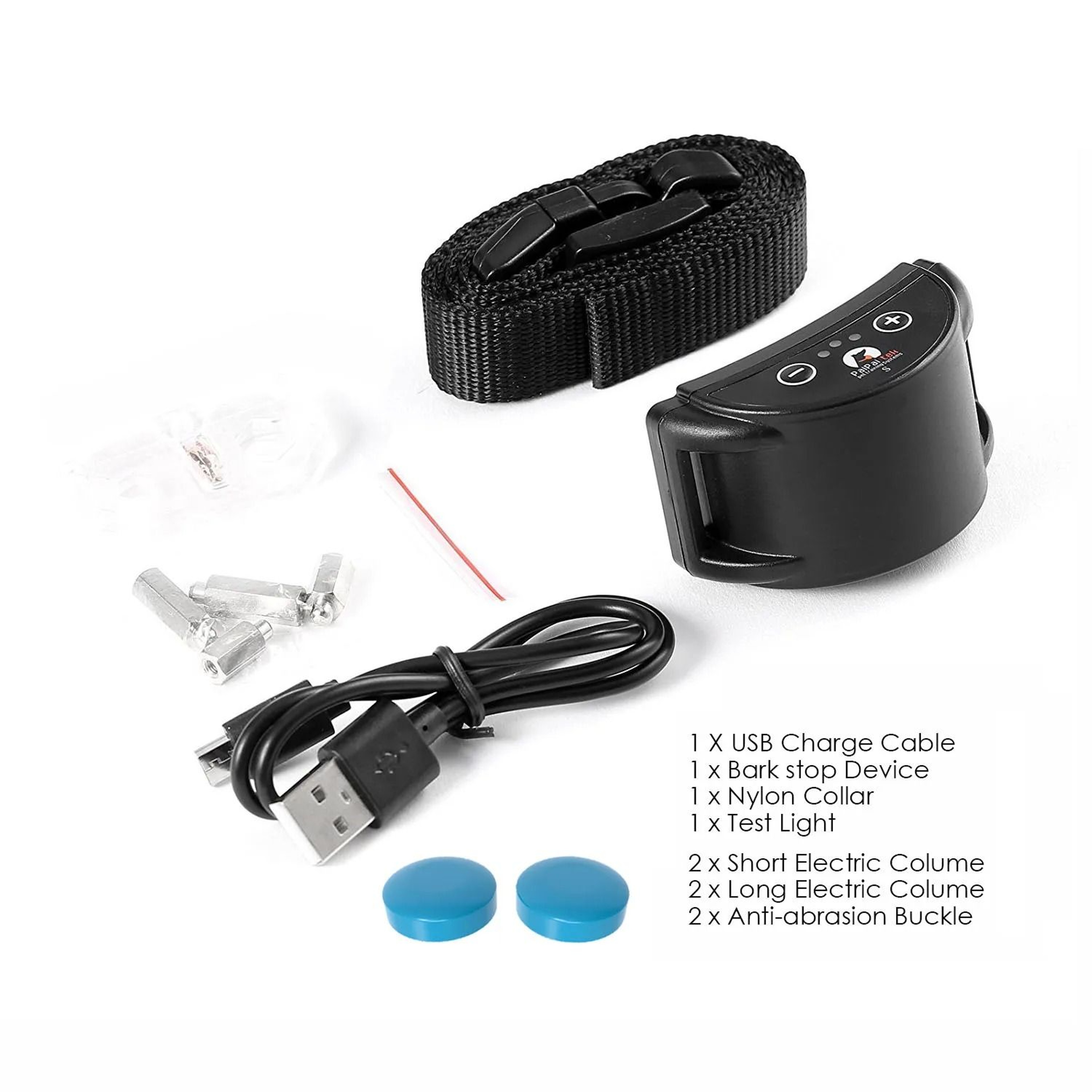 Paipaitek Dog Anti Barking Collar Waterproof Adjustable Dog Training Device 5