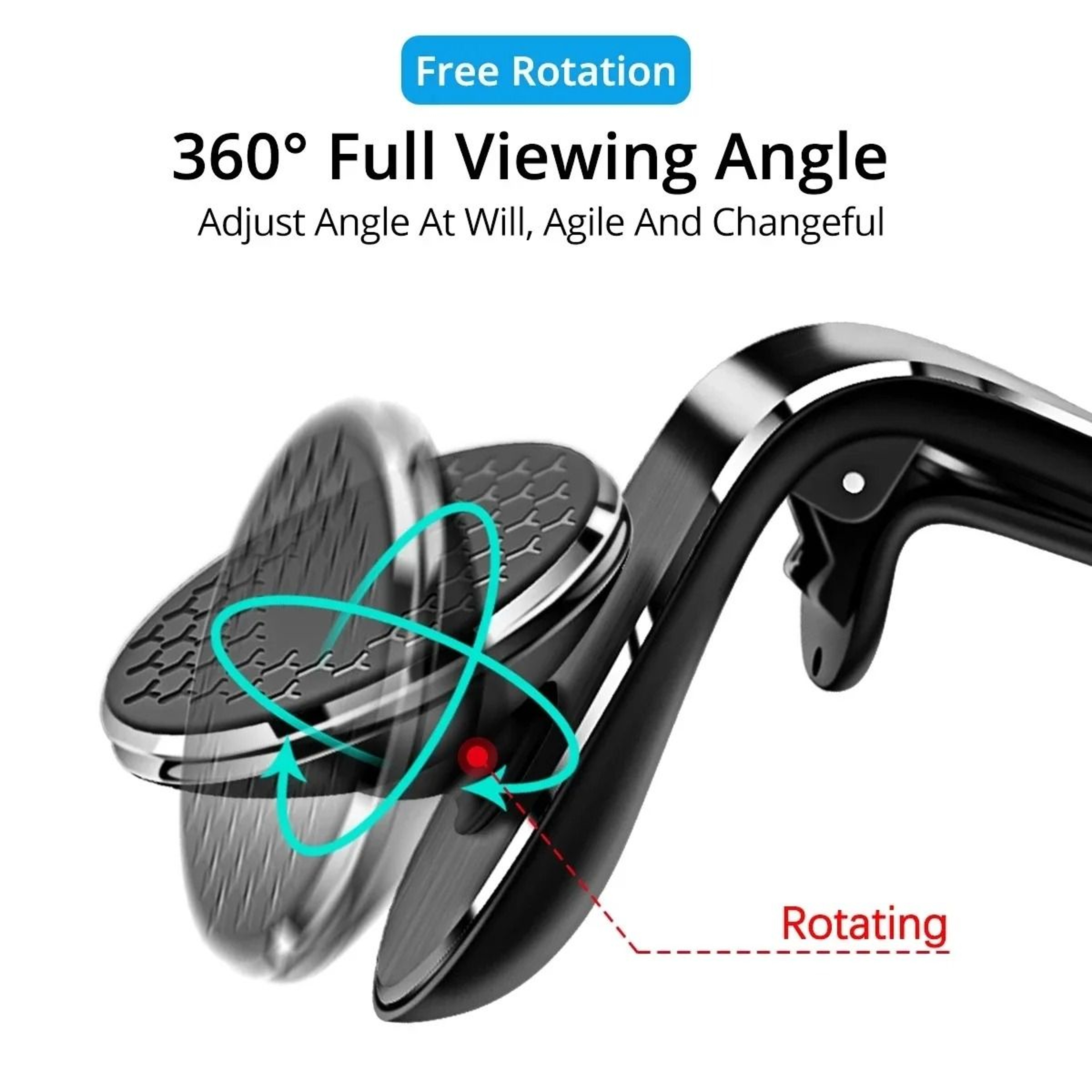 Magnetic Car Phone Holder Air Vent Mount Mobile Stand 2