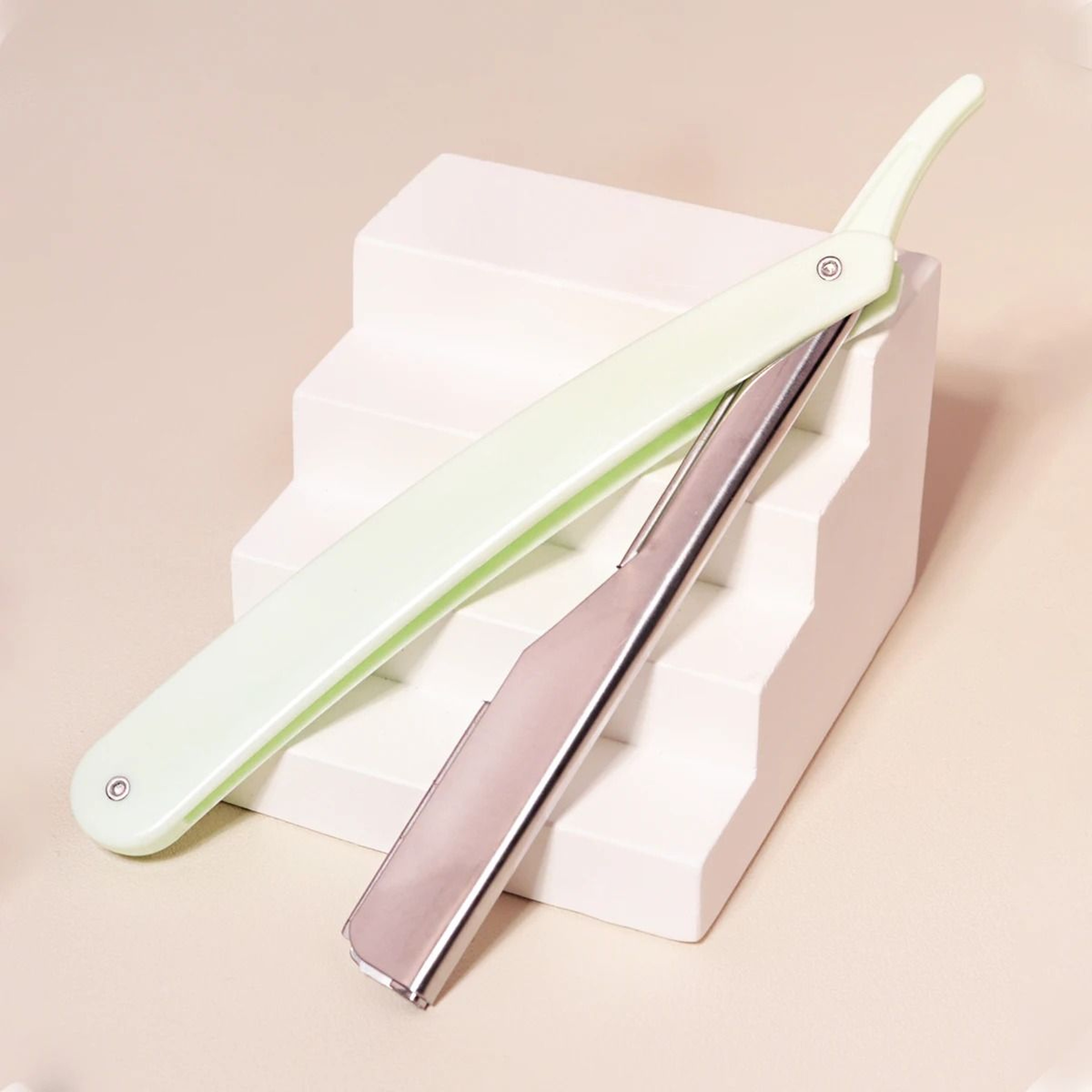 Straight Edge Shaver Manual Folding Razor For Hair Wigs And Men 1