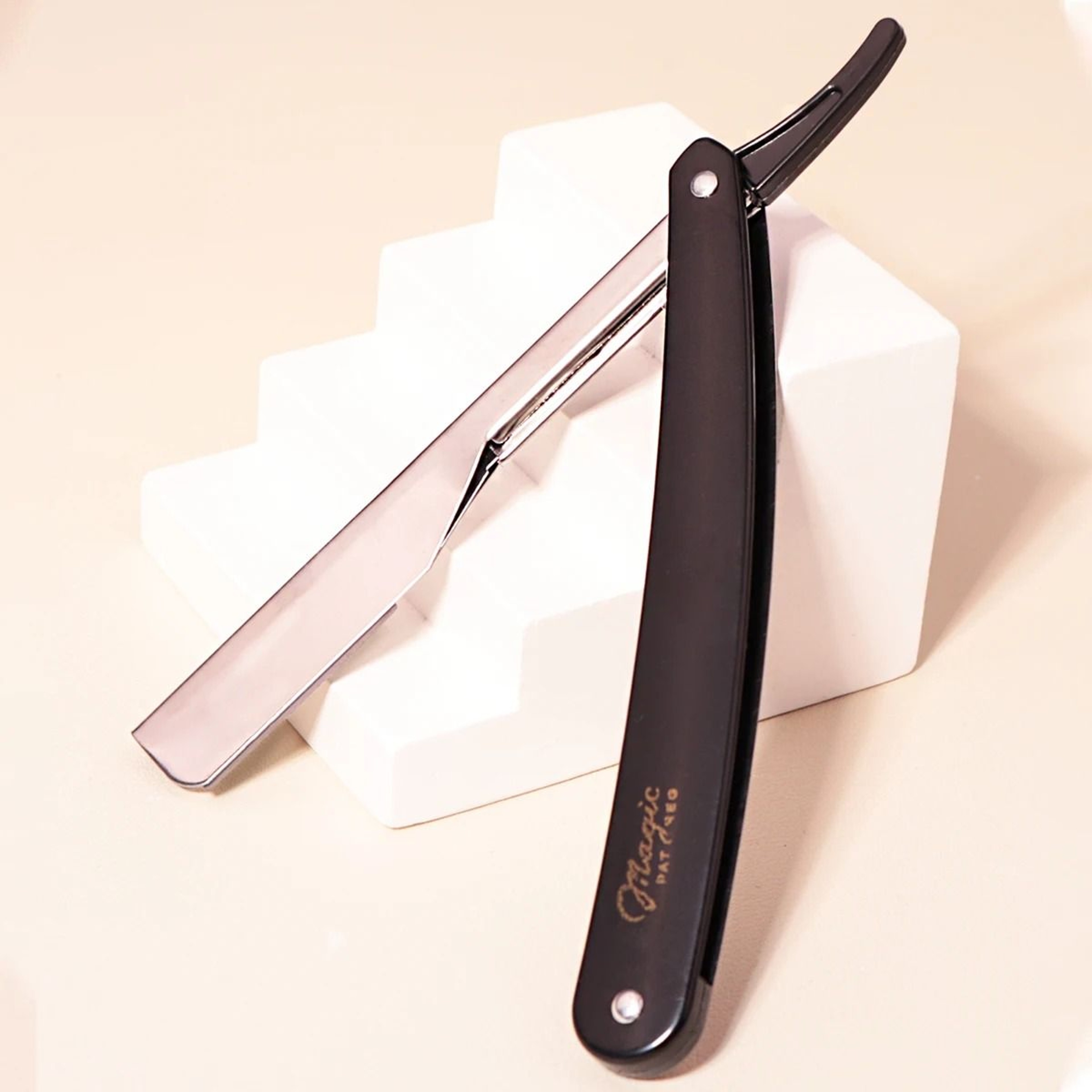 Straight Edge Shaver Manual Folding Razor For Hair Wigs And Men 10