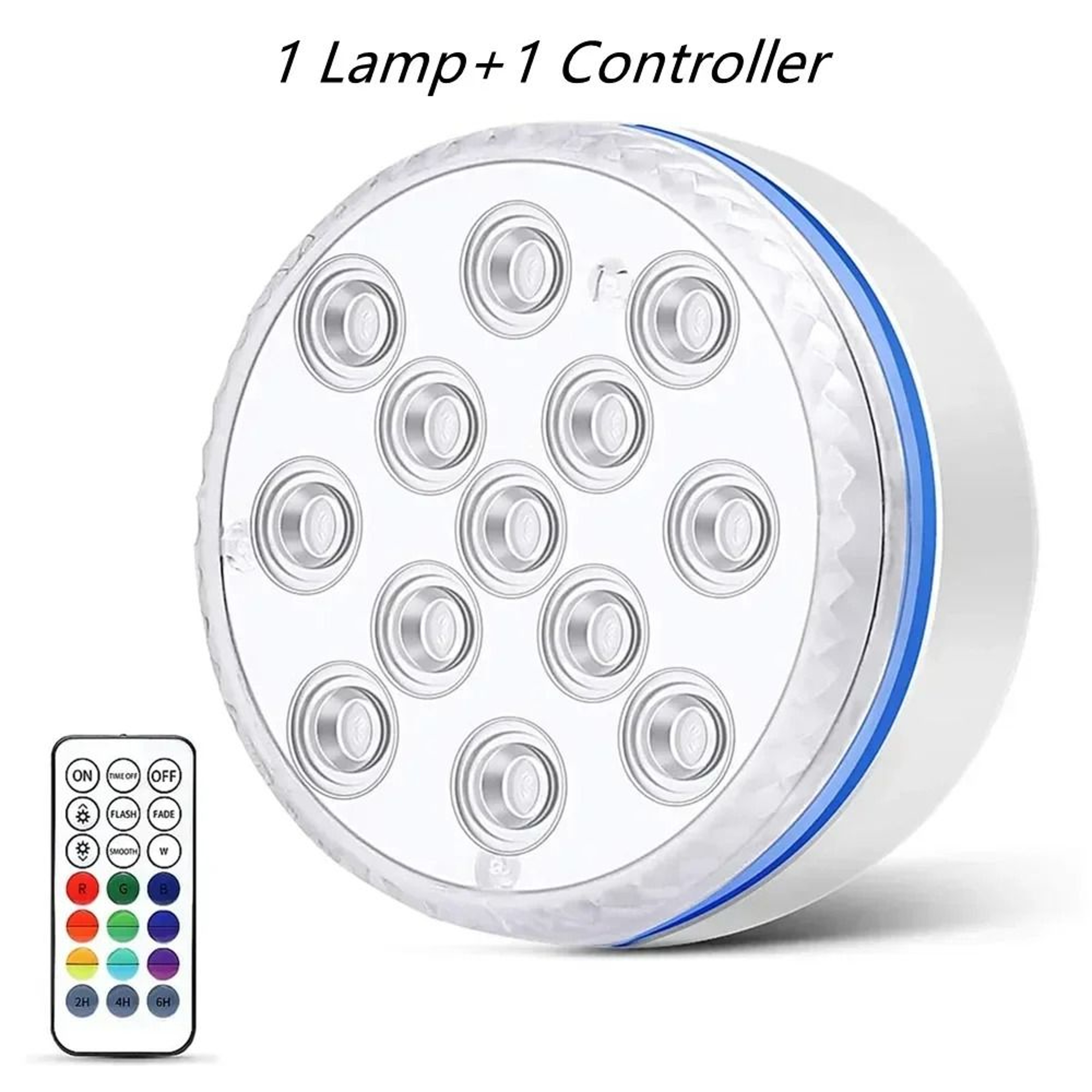 Updated Submersible 13LED Underwater Light With Remote Control 6