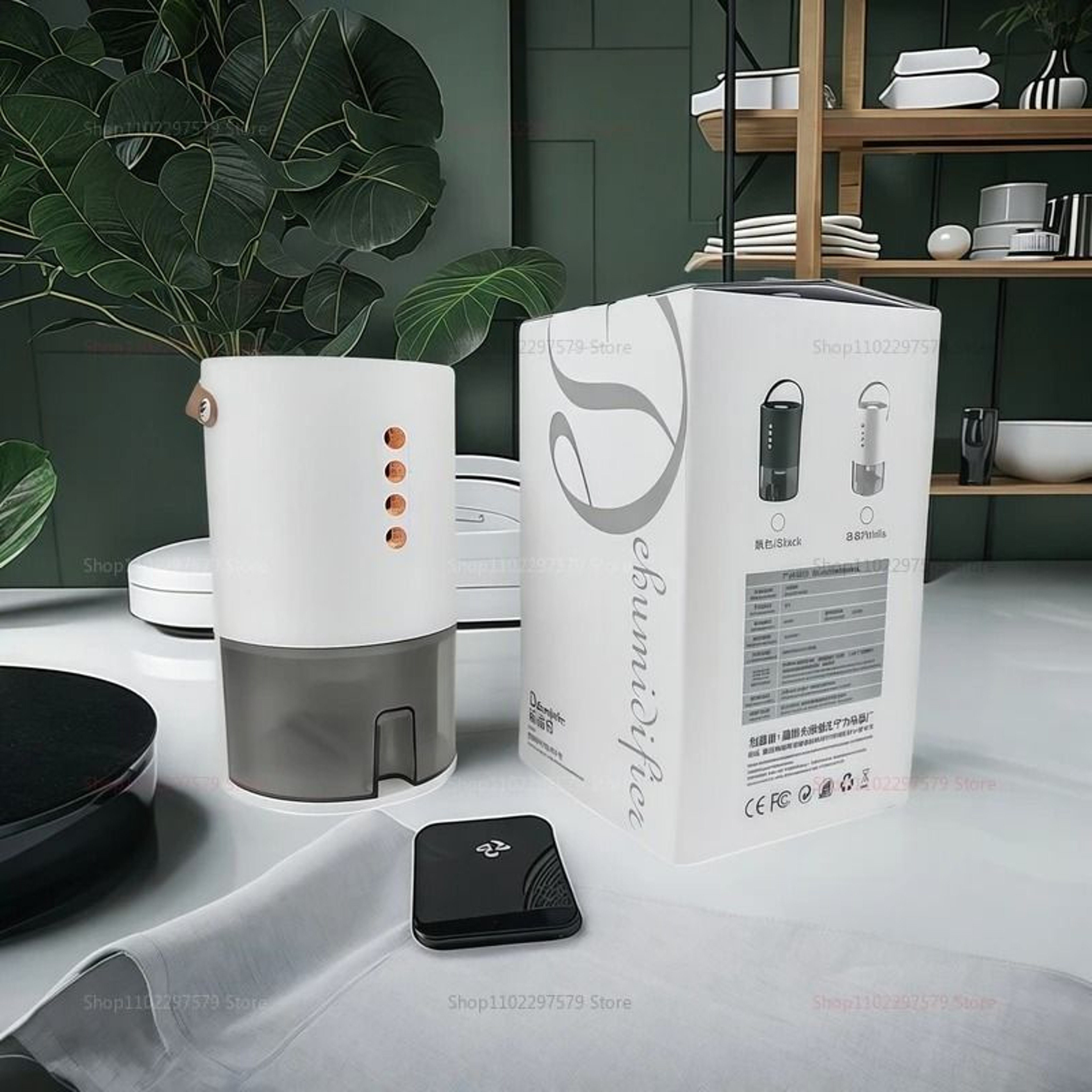 Smart Dehumidifier Moisture Absorber For Home Bedroom Portable Air Purifier And Moisture Control Co 3