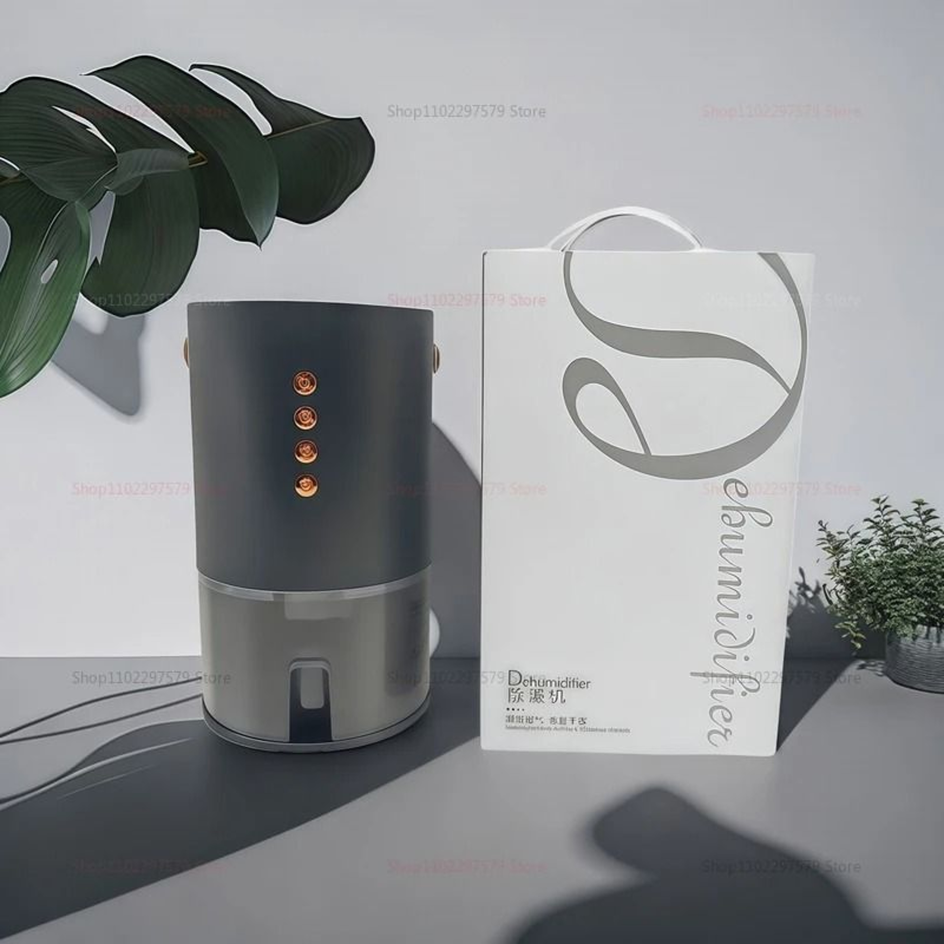 Smart Dehumidifier Moisture Absorber For Home Bedroom Portable Air Purifier And Moisture Control Co 5