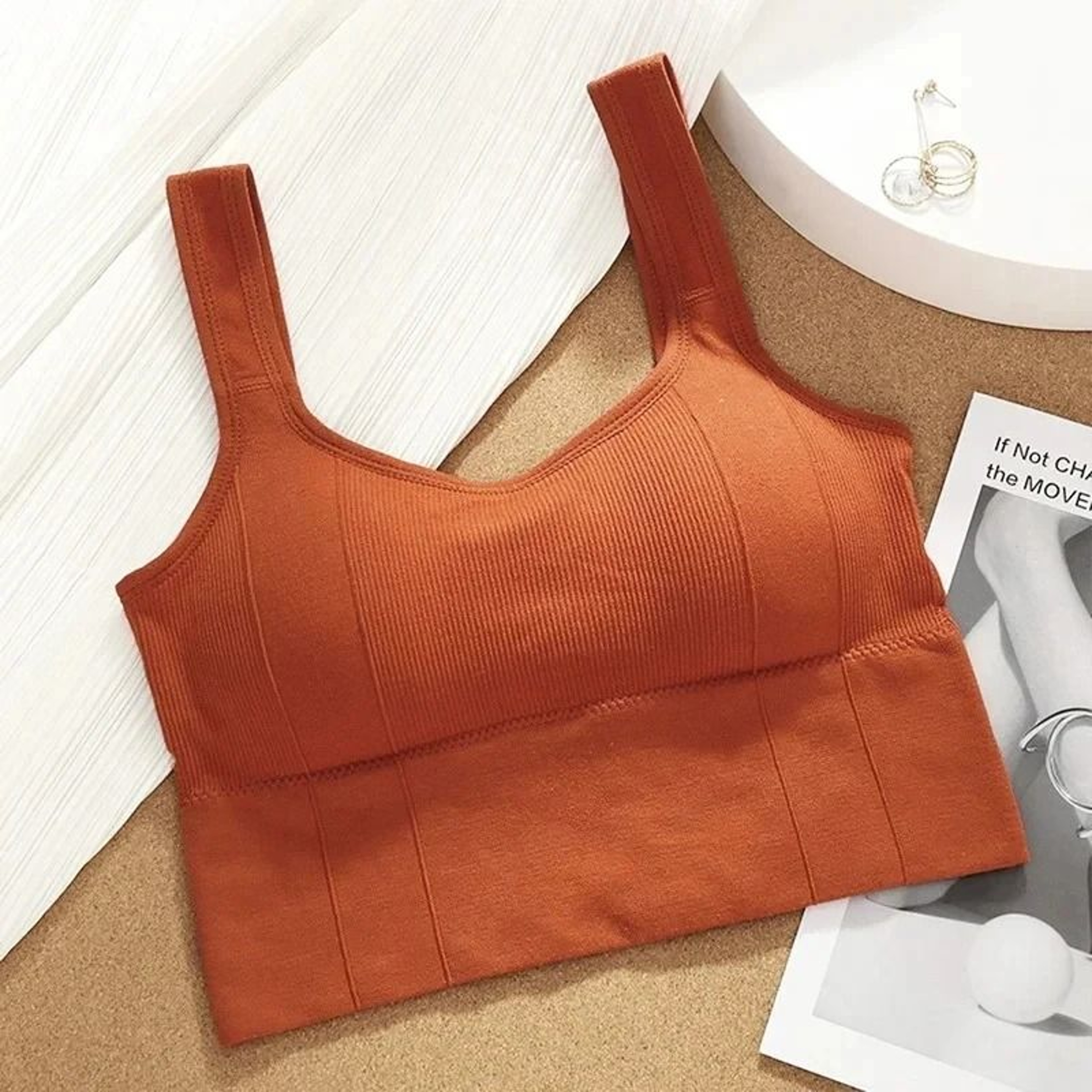 Breathable Sports Bra Seamless Yoga Fitness Top For Women 13