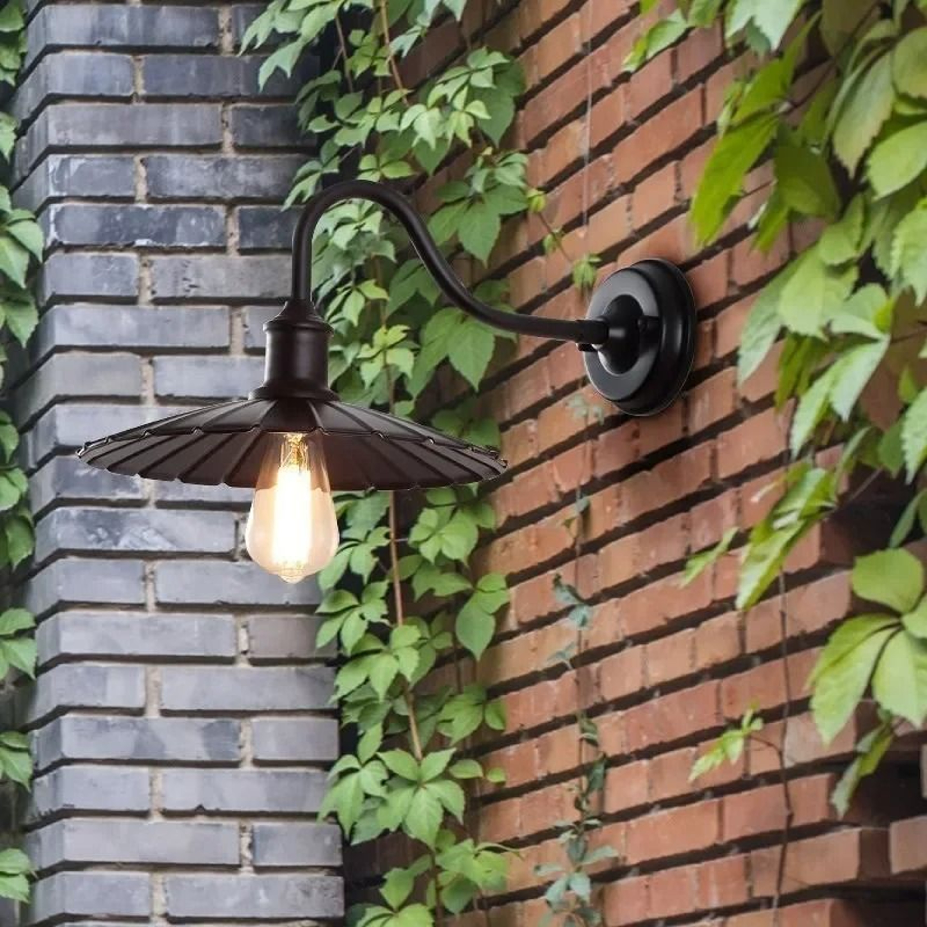 Retro Waterproof LED Wall Lamp Outdoor E27 Decorative Lighting Fixture 3