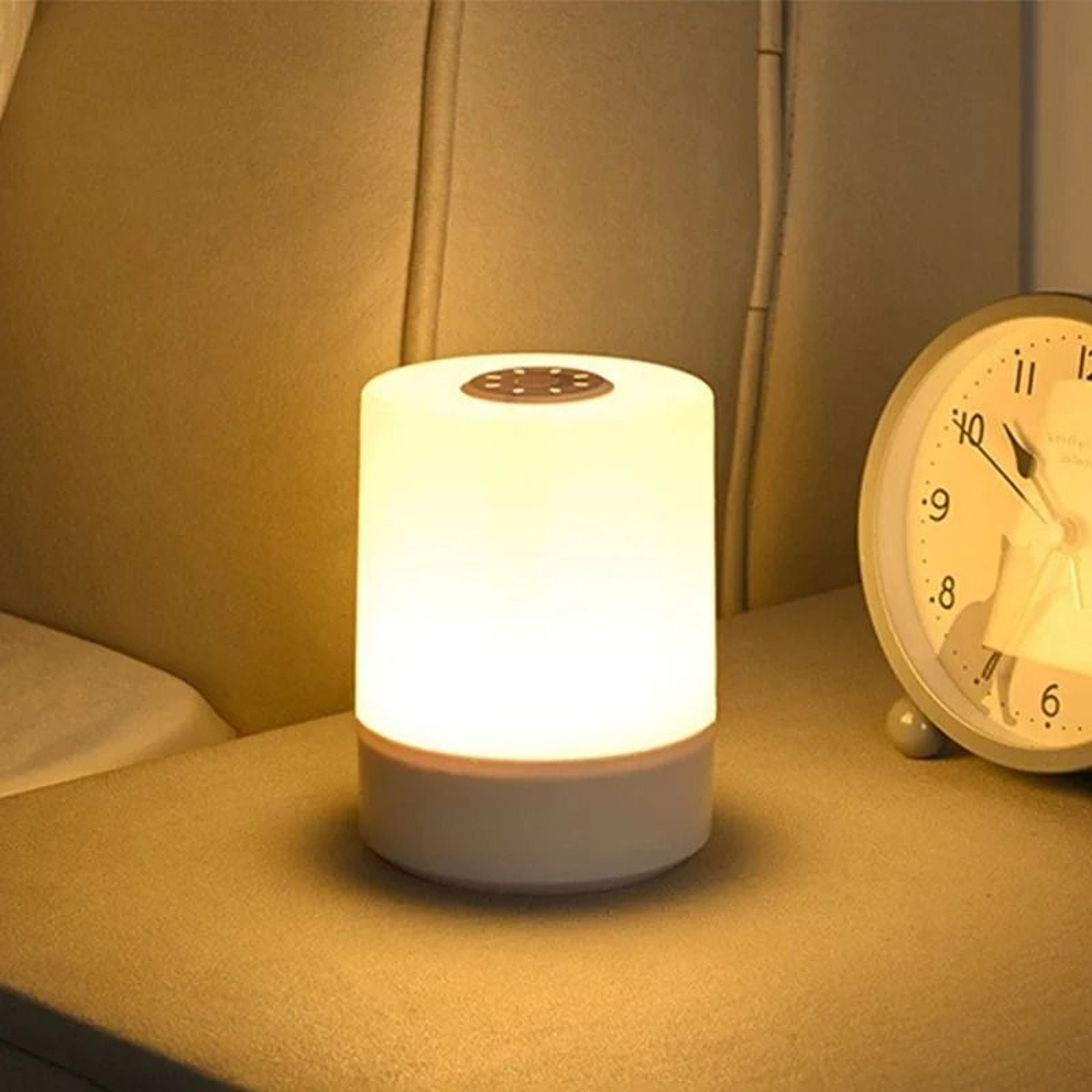 LED Night Light Bedside Dimmable Charging Table Lamp 2