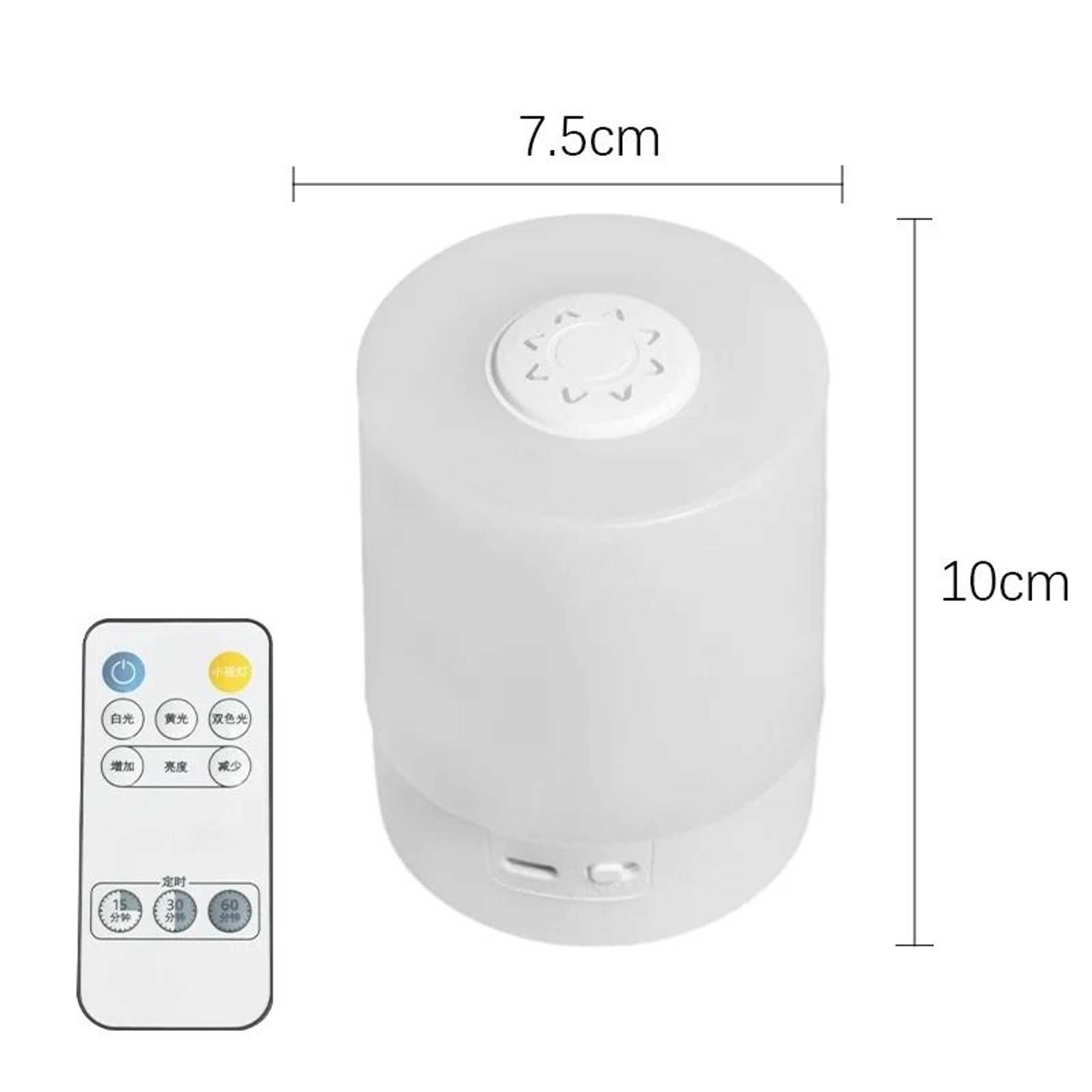 LED Night Light Bedside Dimmable Charging Table Lamp 7