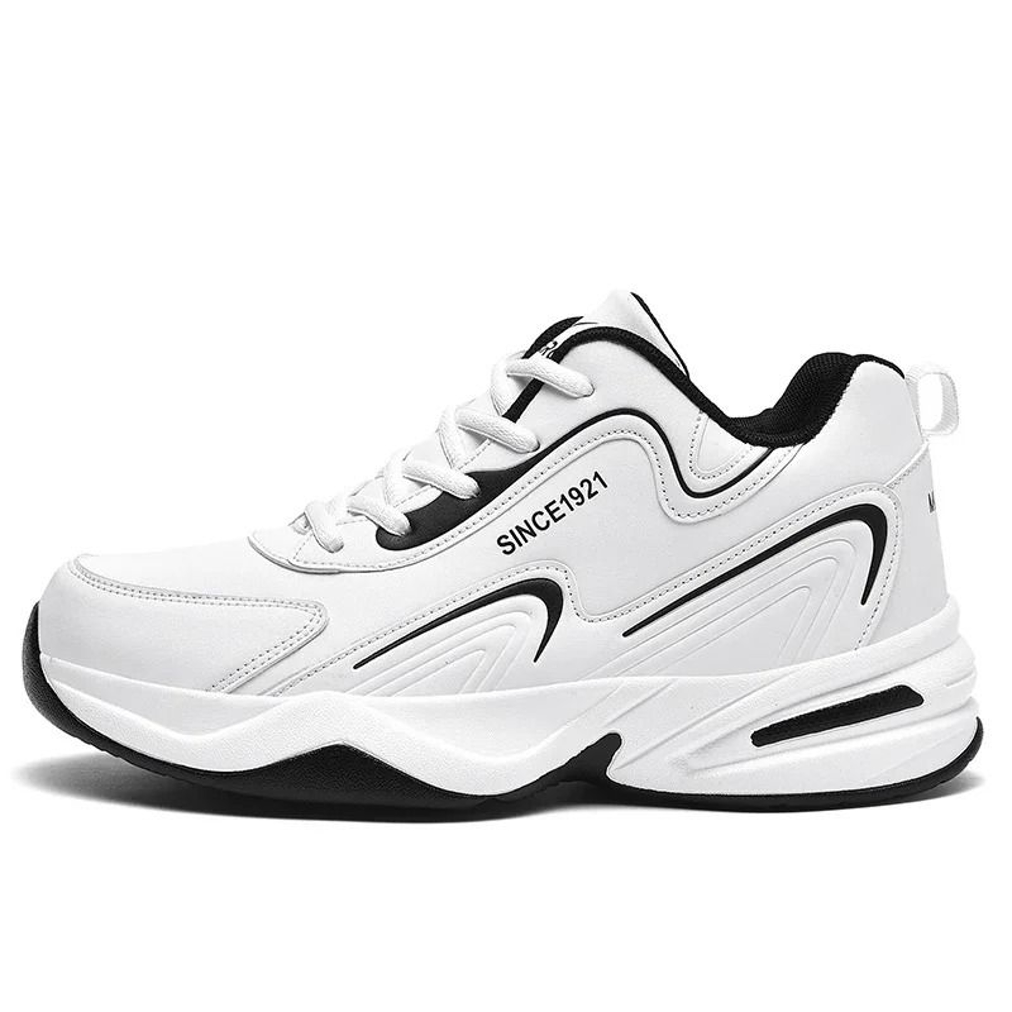 Men Sports Running Shoes Outdoor Walking Soft Casual Leather Sneakers Waterproof Tennis Shoes 8
