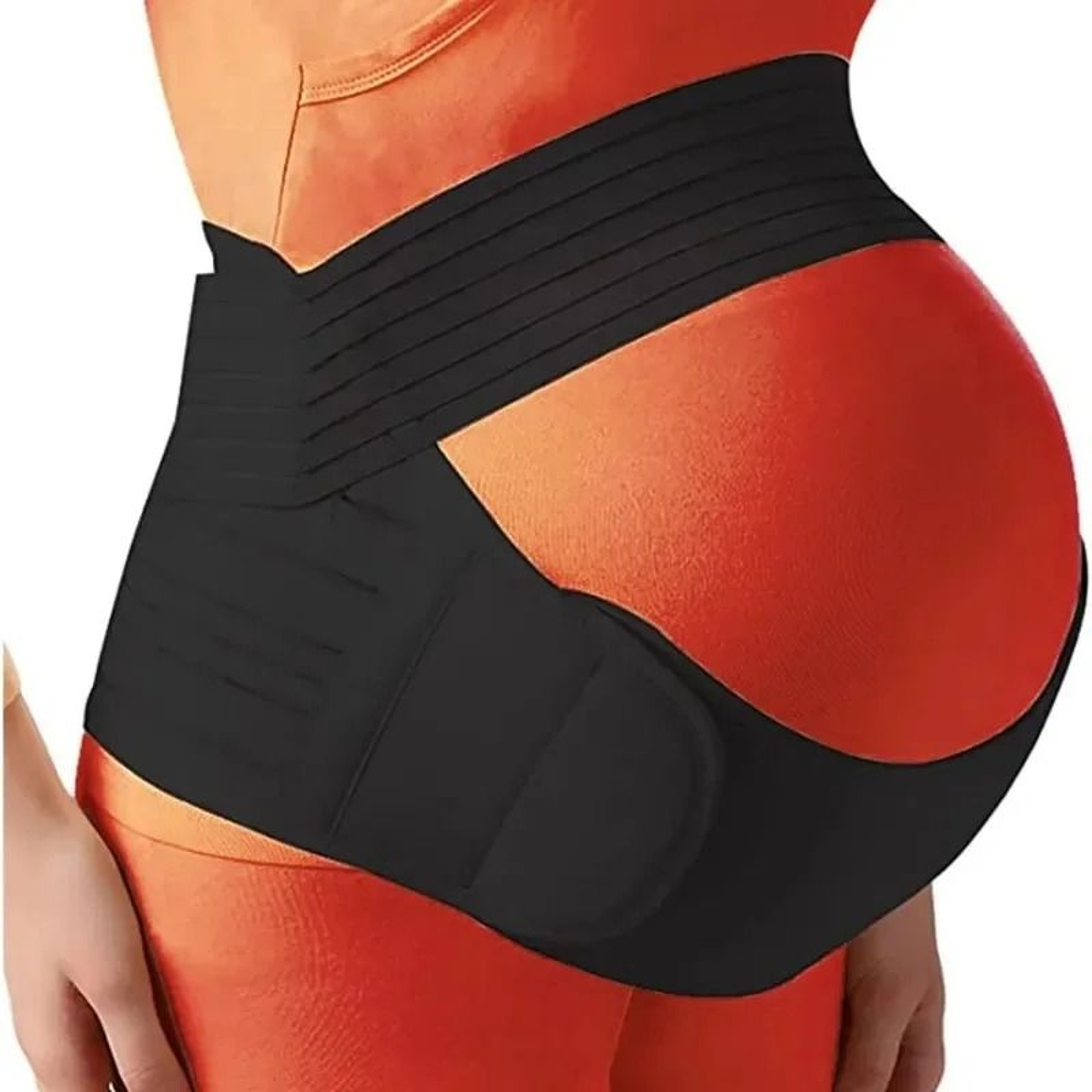 Maternity Support Belly Band Adjustable Waist Care Pregnancy Abdomen Brace 7