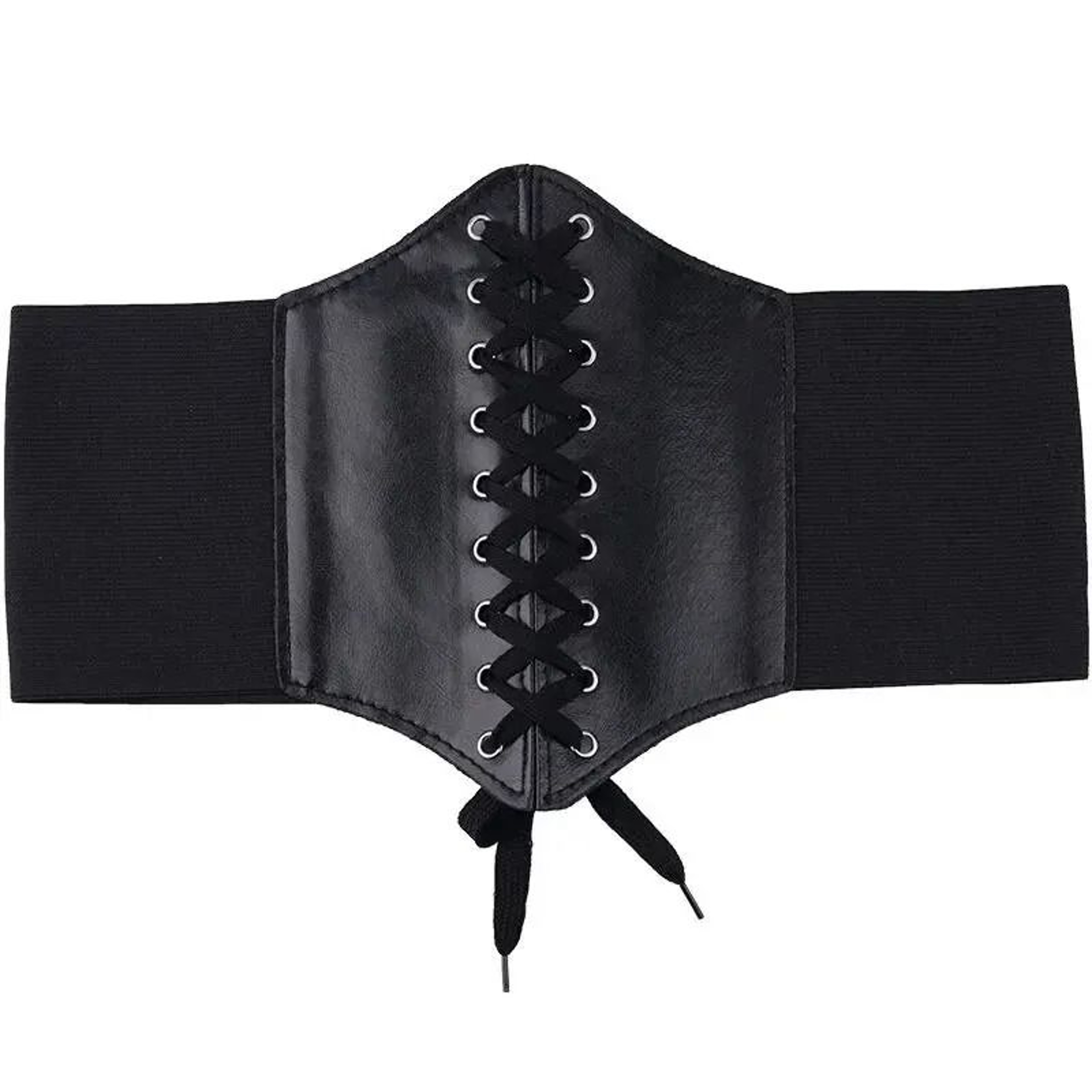 YBFDO Women Corset Shapewear Belt Slimming Waist Body Shaper Elastic Waistband Gothic Dress Girdle  6