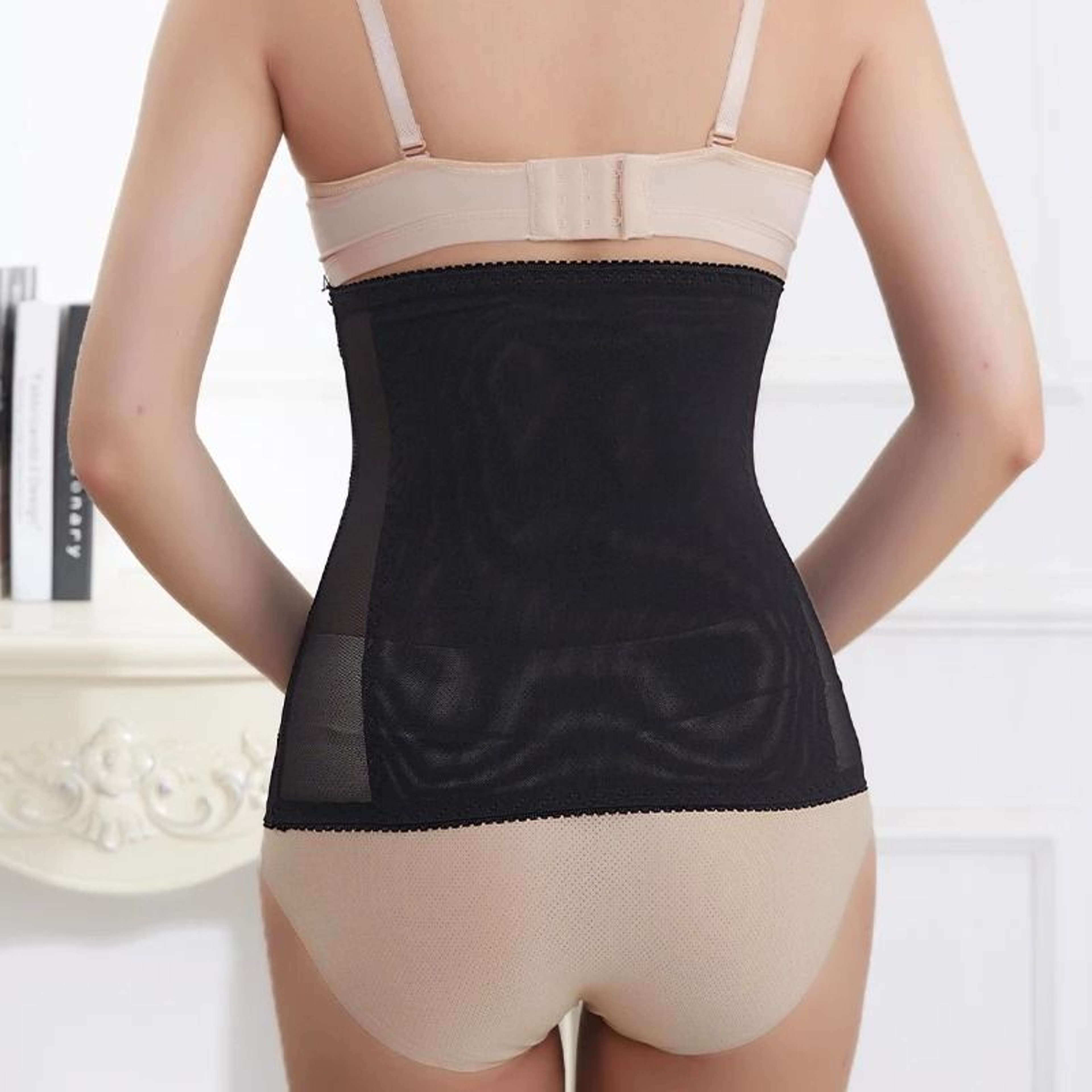 Body Shaper Waist Trainer Belt For Women Mesh Girdle Belly Belt Stomach Abdomen Postpartum Belt 3