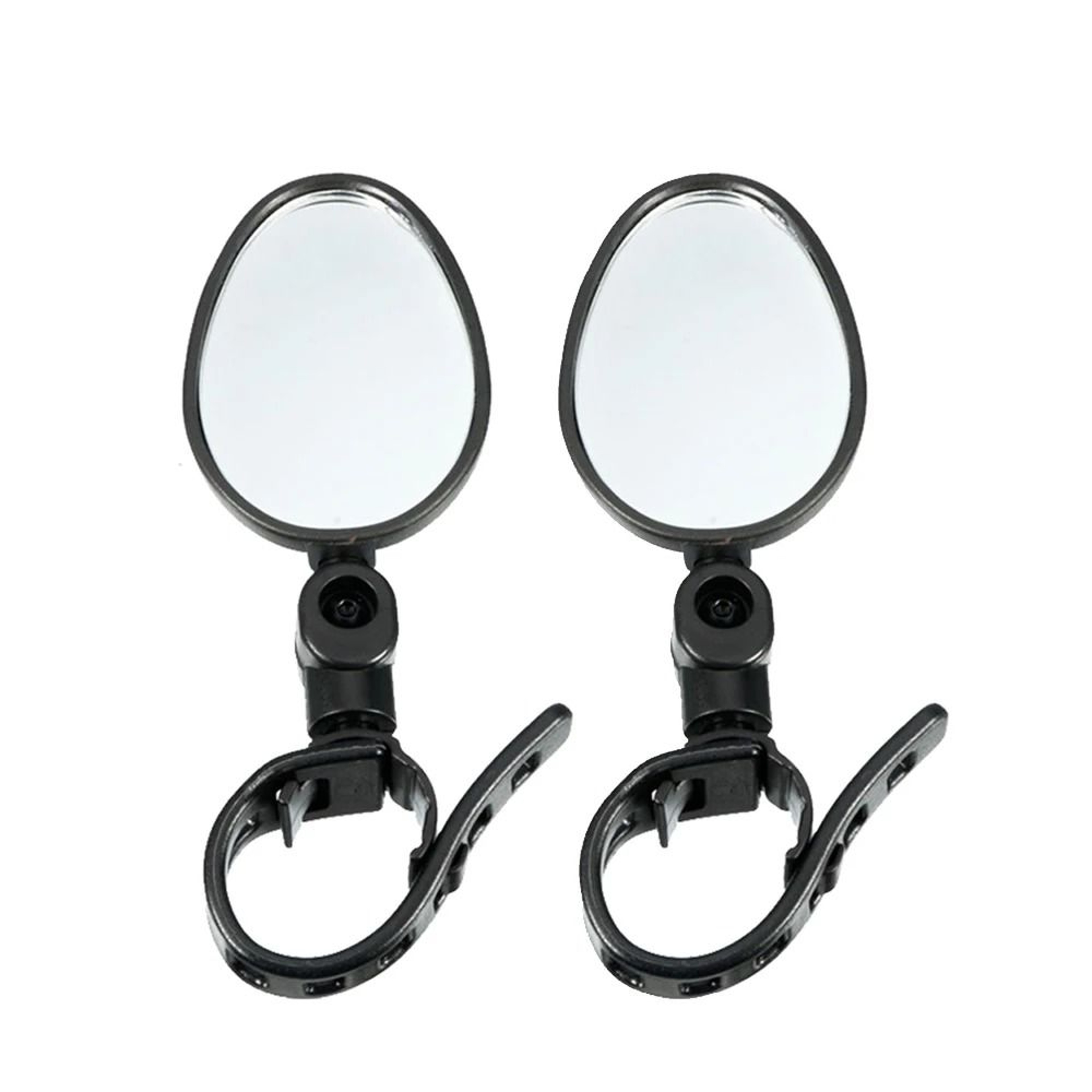 2PCS Bicycle Rearview Mirror 360 Degree Adjustable Rotatable Universal Handlebar Rear View Mirrors  6