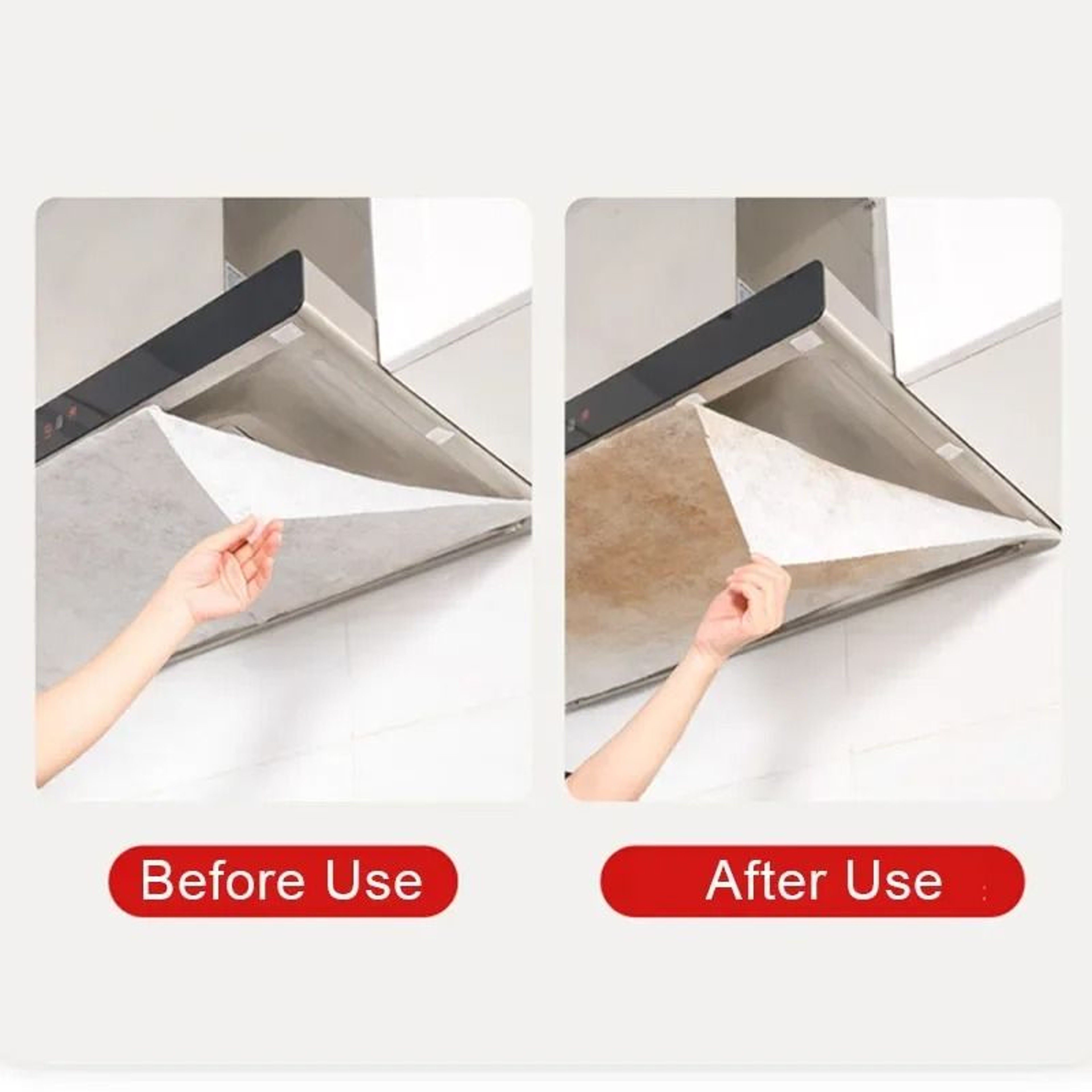 Disposable Hood Oil Filter Paper Non Woven Cooker Hood Extractor Fan Grease Filter Roll 4