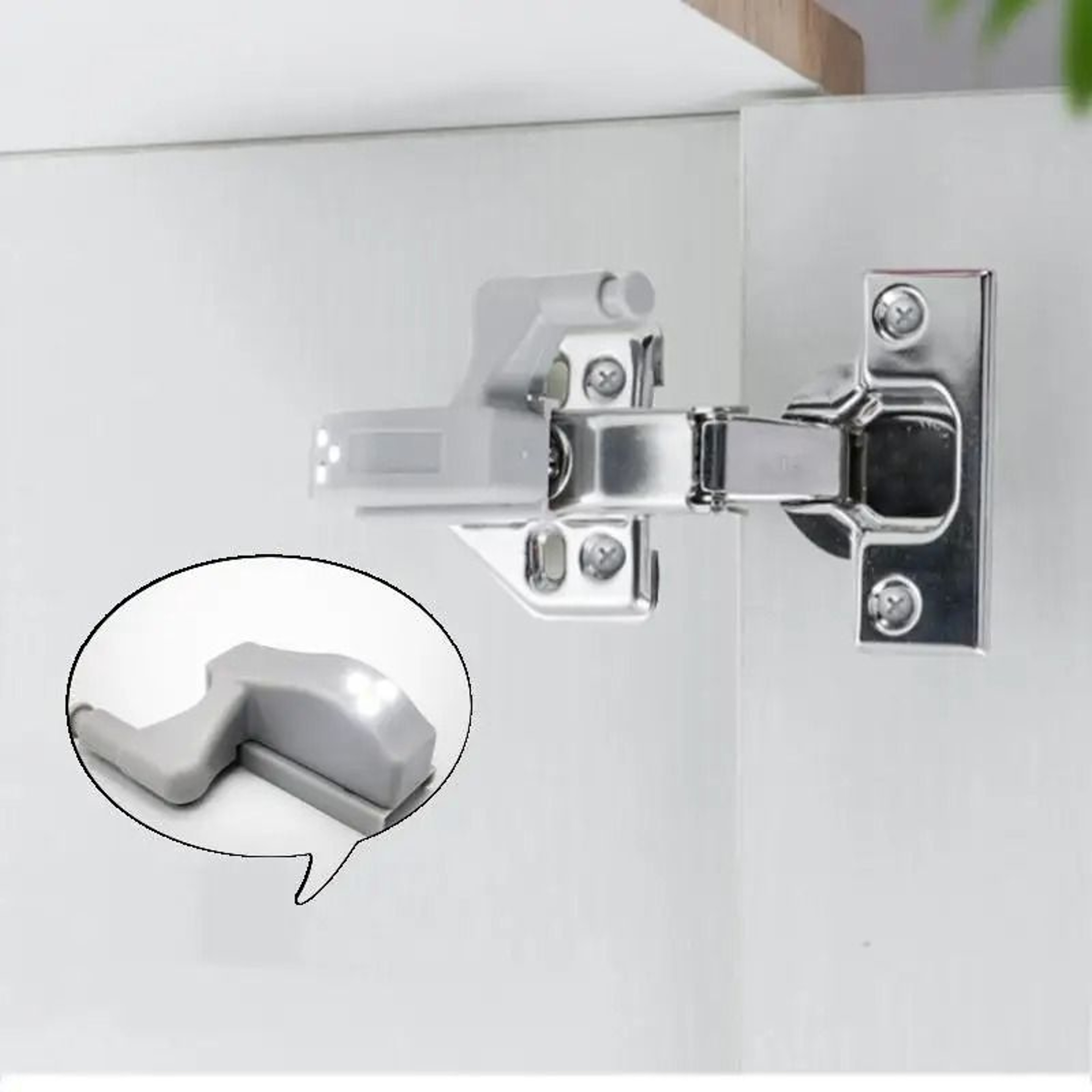 LED Inner Hinge Lamp Cabinet Under Door Sensor Light 4