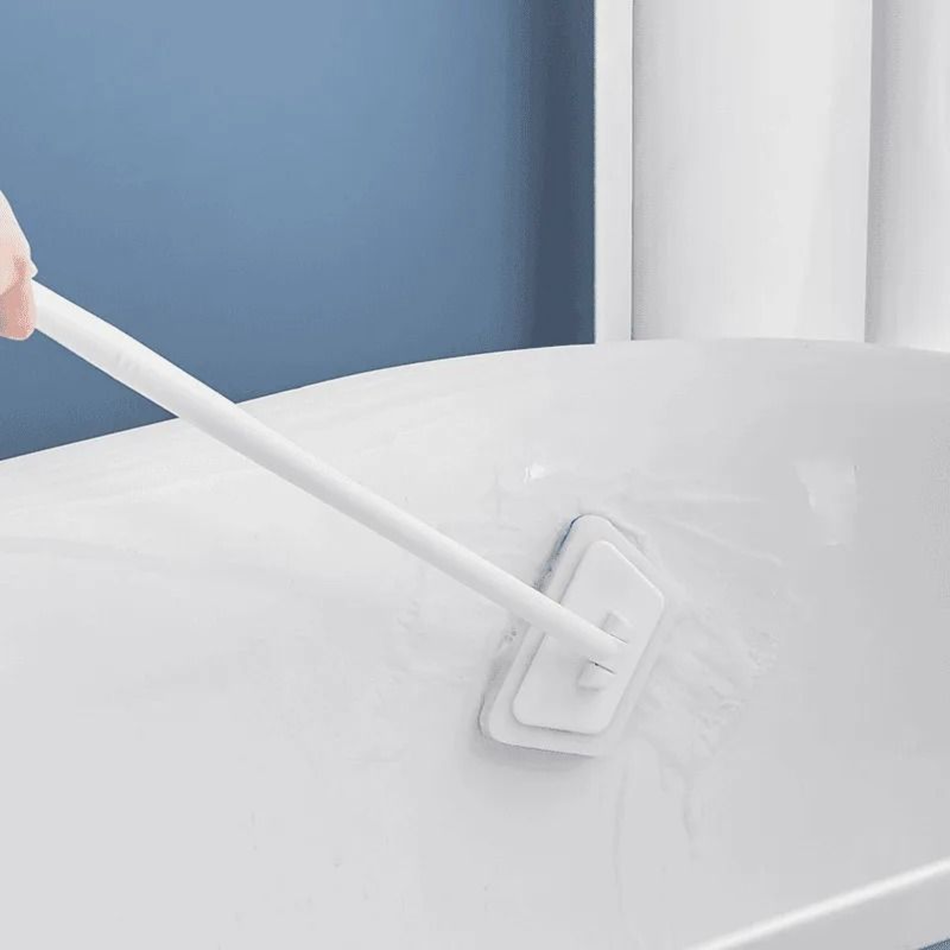 Bathroom Wall Hanging Long Handle Cleaning Brush 1