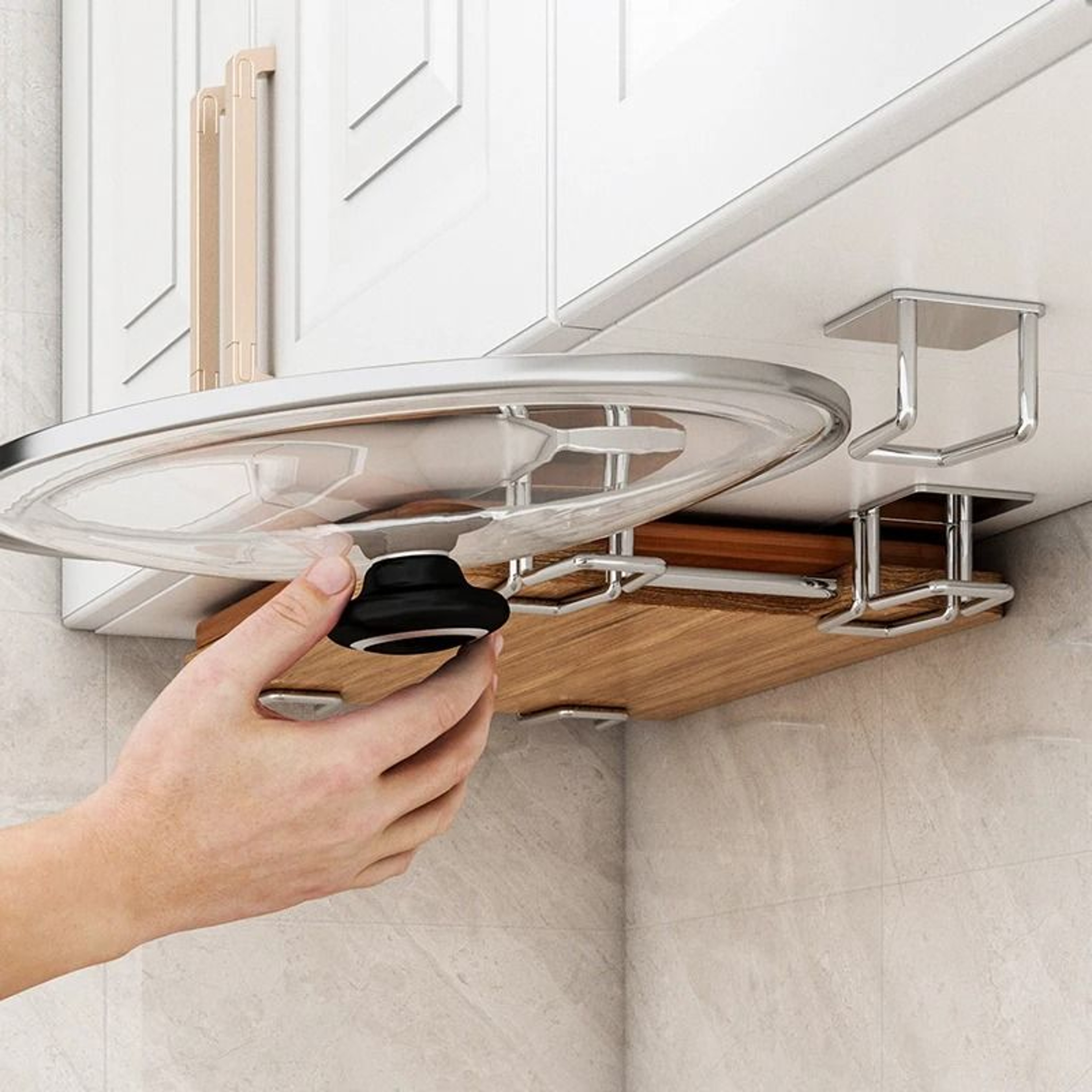 Kitchen Sponge Rack Self Adhesive Sink Drying Holder 2