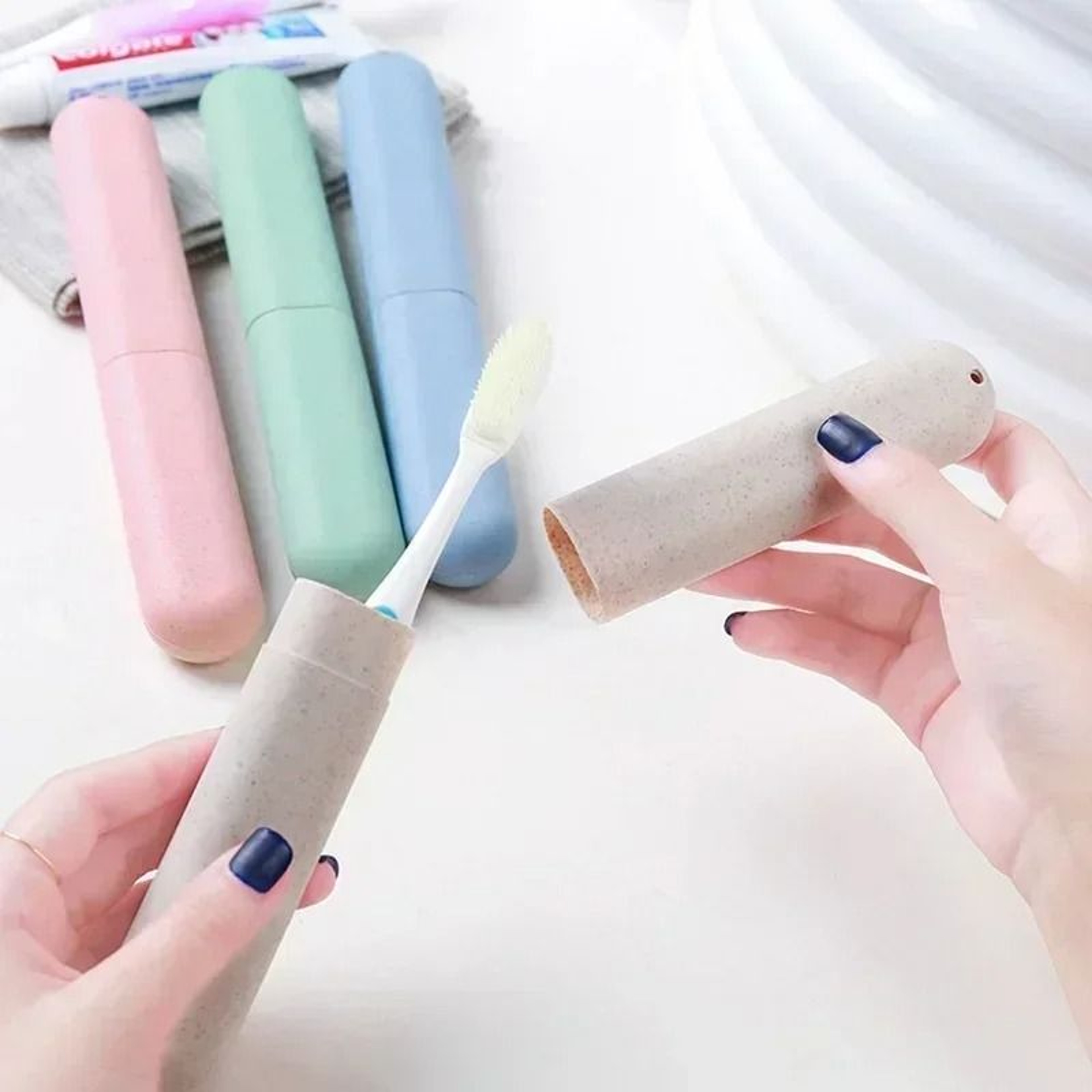 Travel Toothbrush Box Holder Cover Dust Proof Storage Case 0
