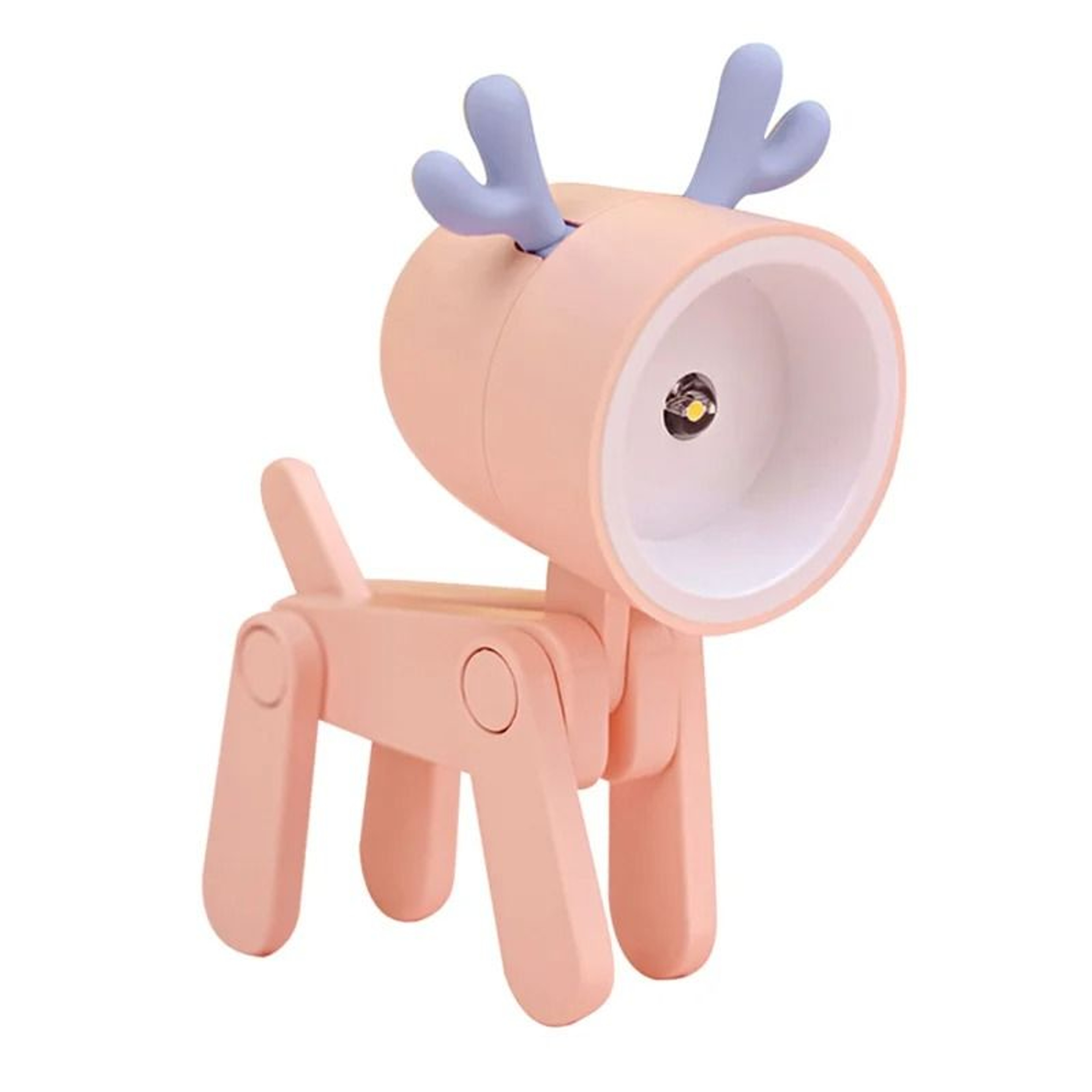 Mini LED Night Light Folding Desk Lamp Cartoon Pet Dog Deer Shape 25