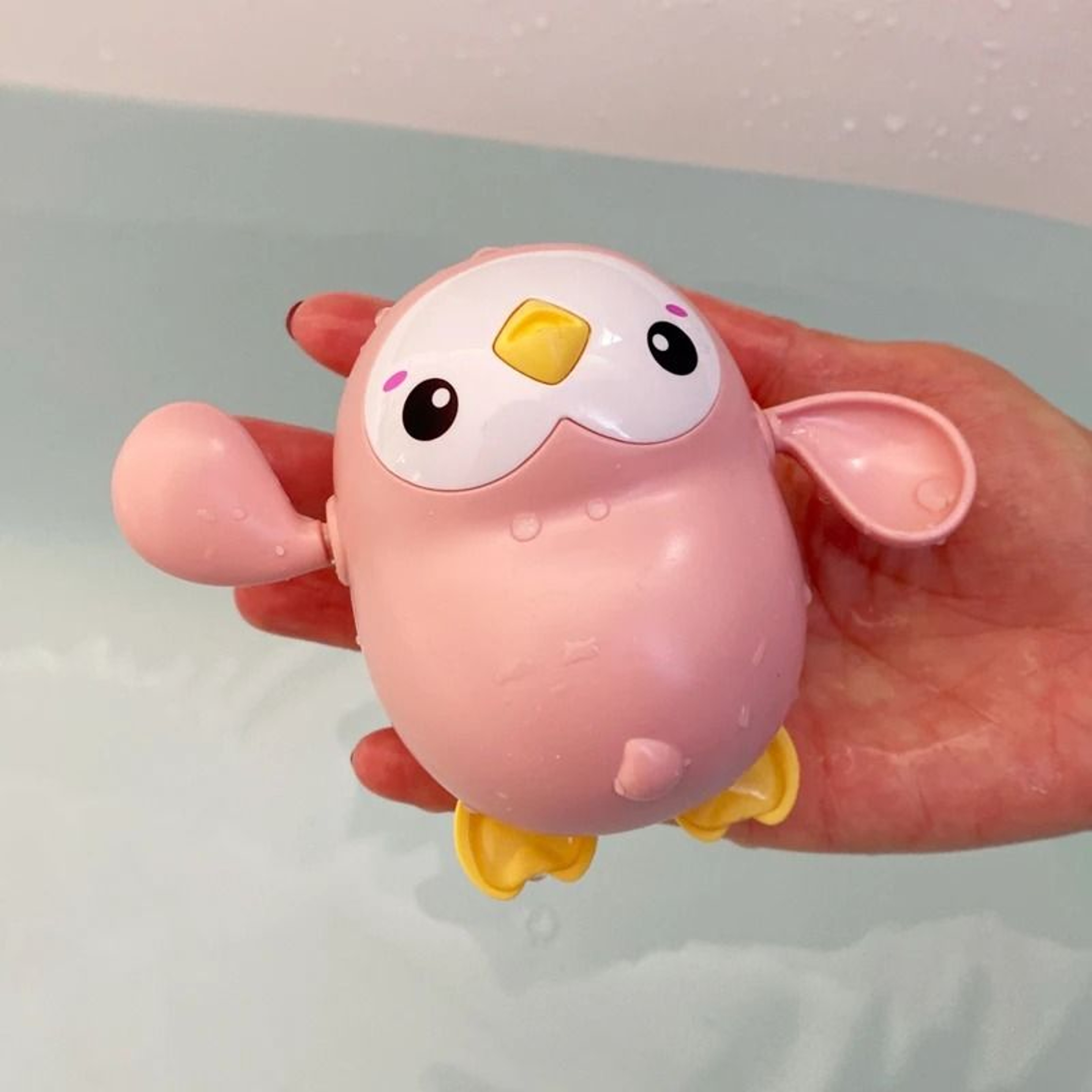 Baby Bathing Toy Duck Penguin Egg Water Spray Sprinkler 19