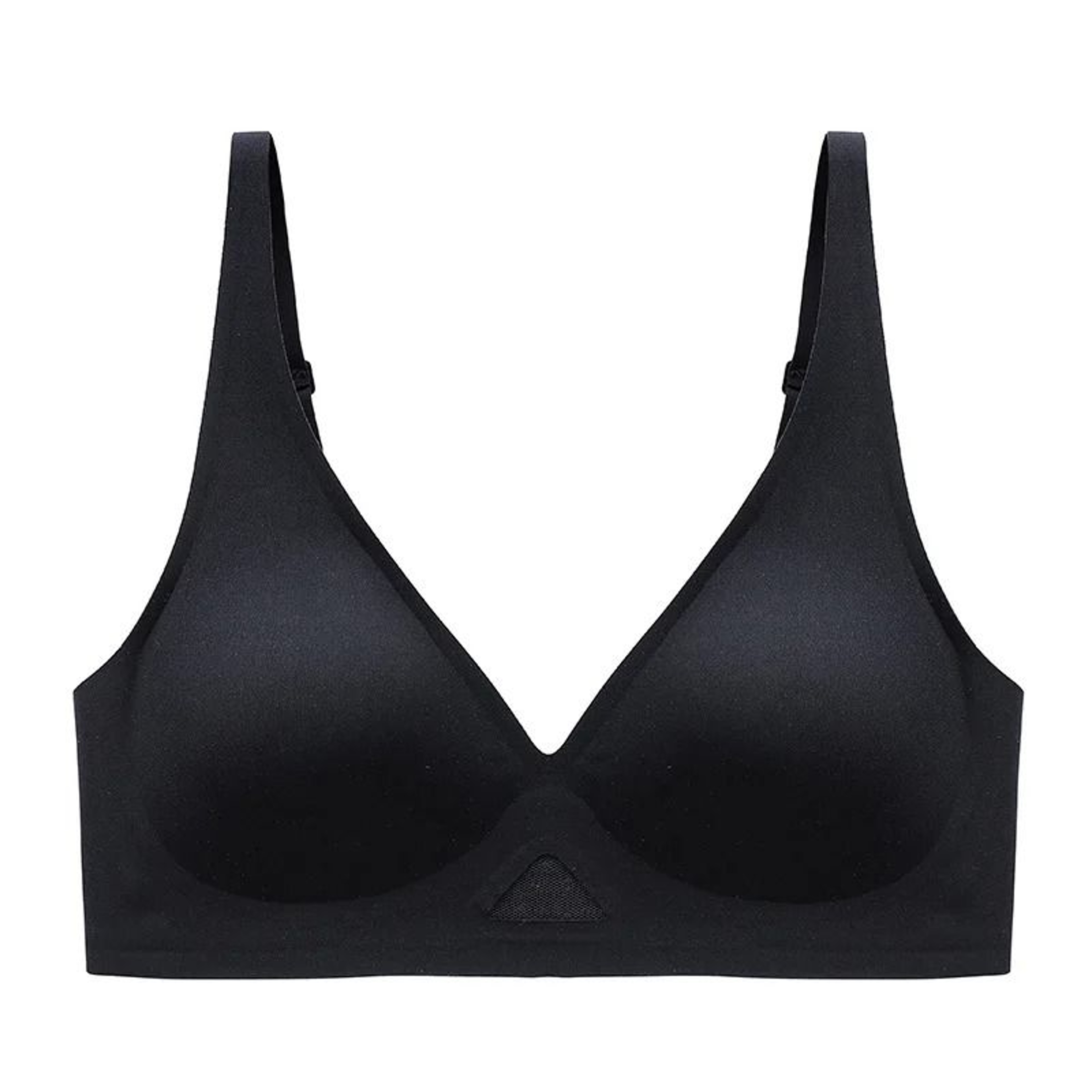 Women Deep V Neck Seamless Hollow Out Bralette Wireless Comfortable Underwear 6