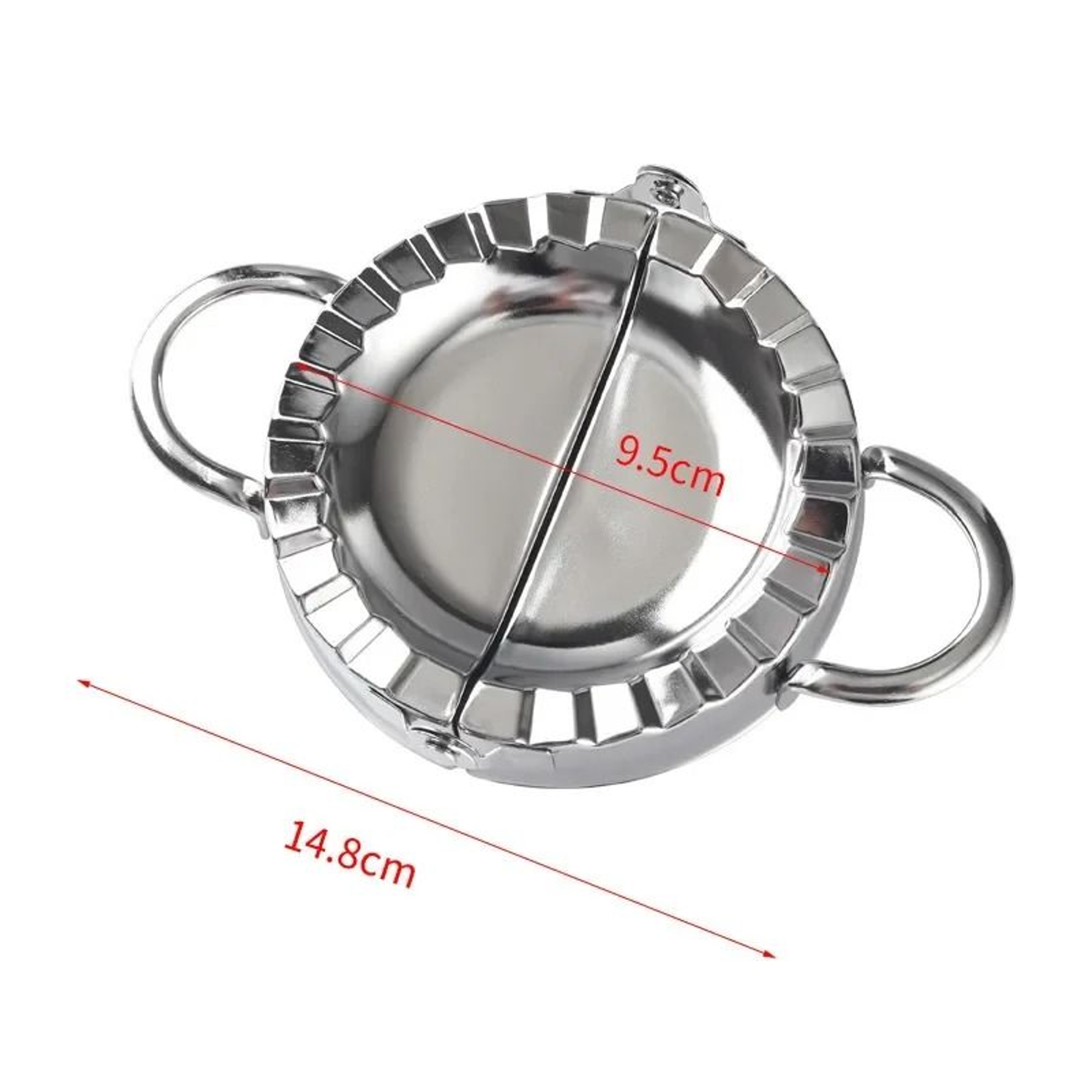 Stainless Steel Dumpling Maker Dough Press Mold Kitchen Accessory 8