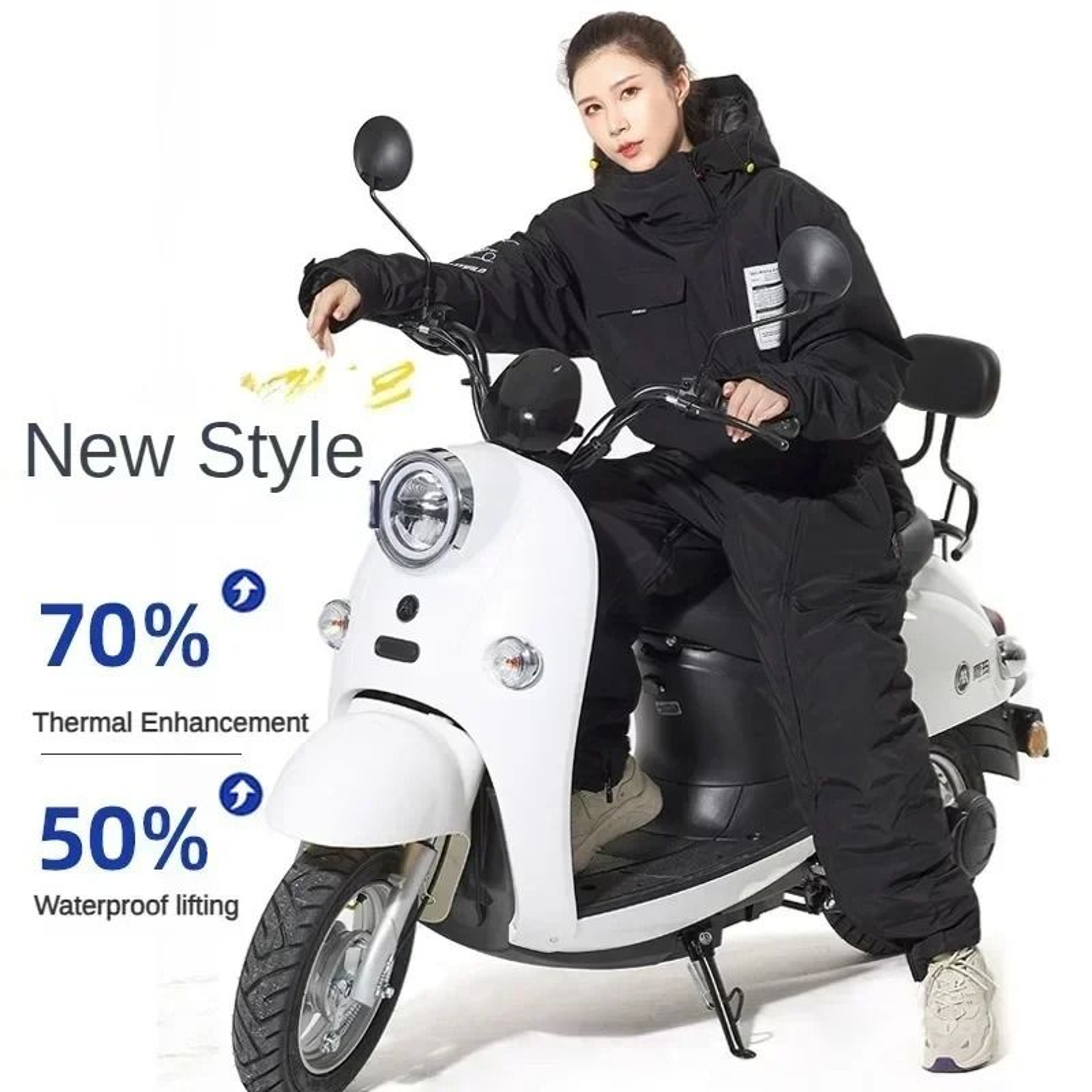 Motorcycle Winter Windproof And Coldproof Riding Suit For Outdoor Use 3