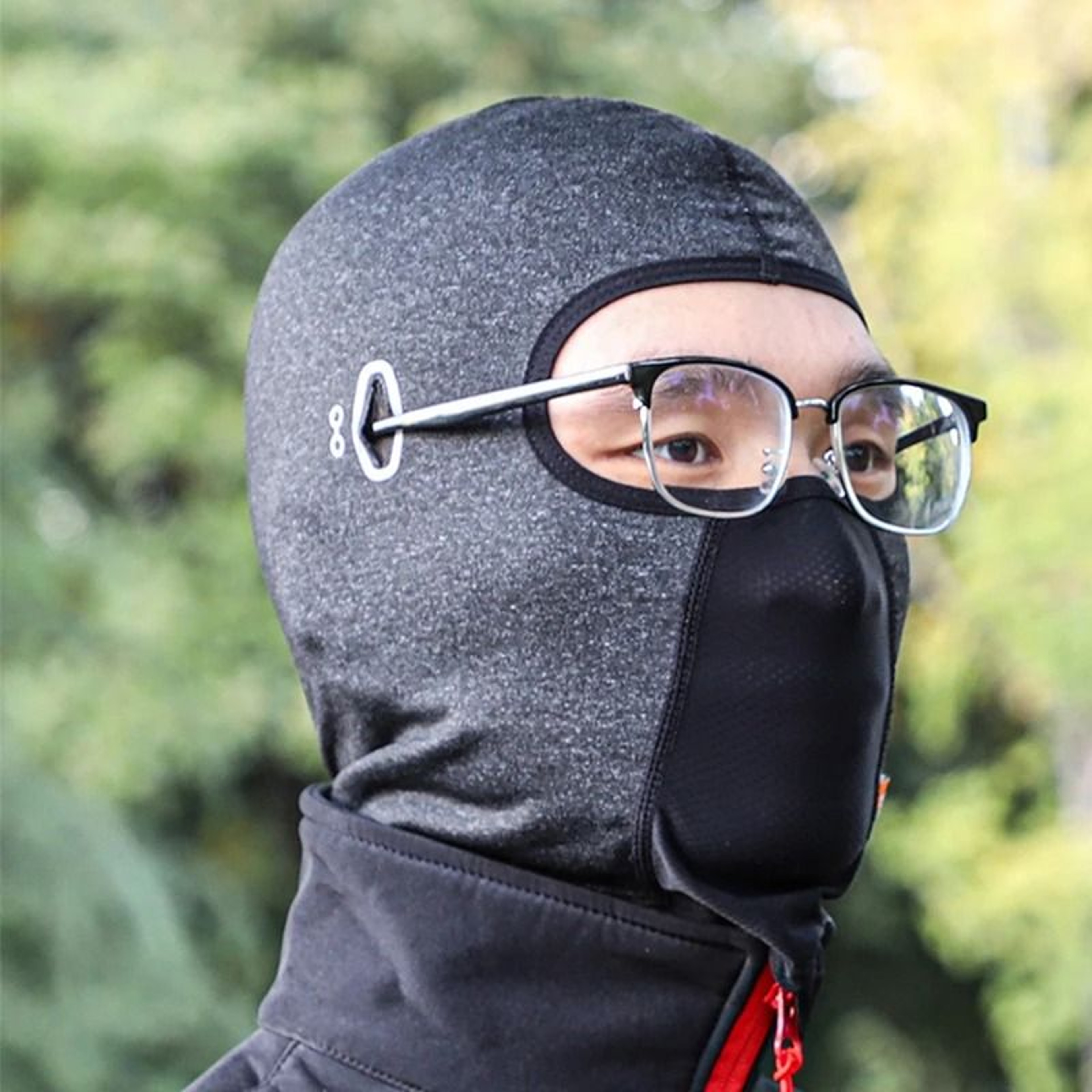 Winter Thermal Cycling Face Mask Balaclava Head Cover Windproof Outdoor Sports Headwear 1