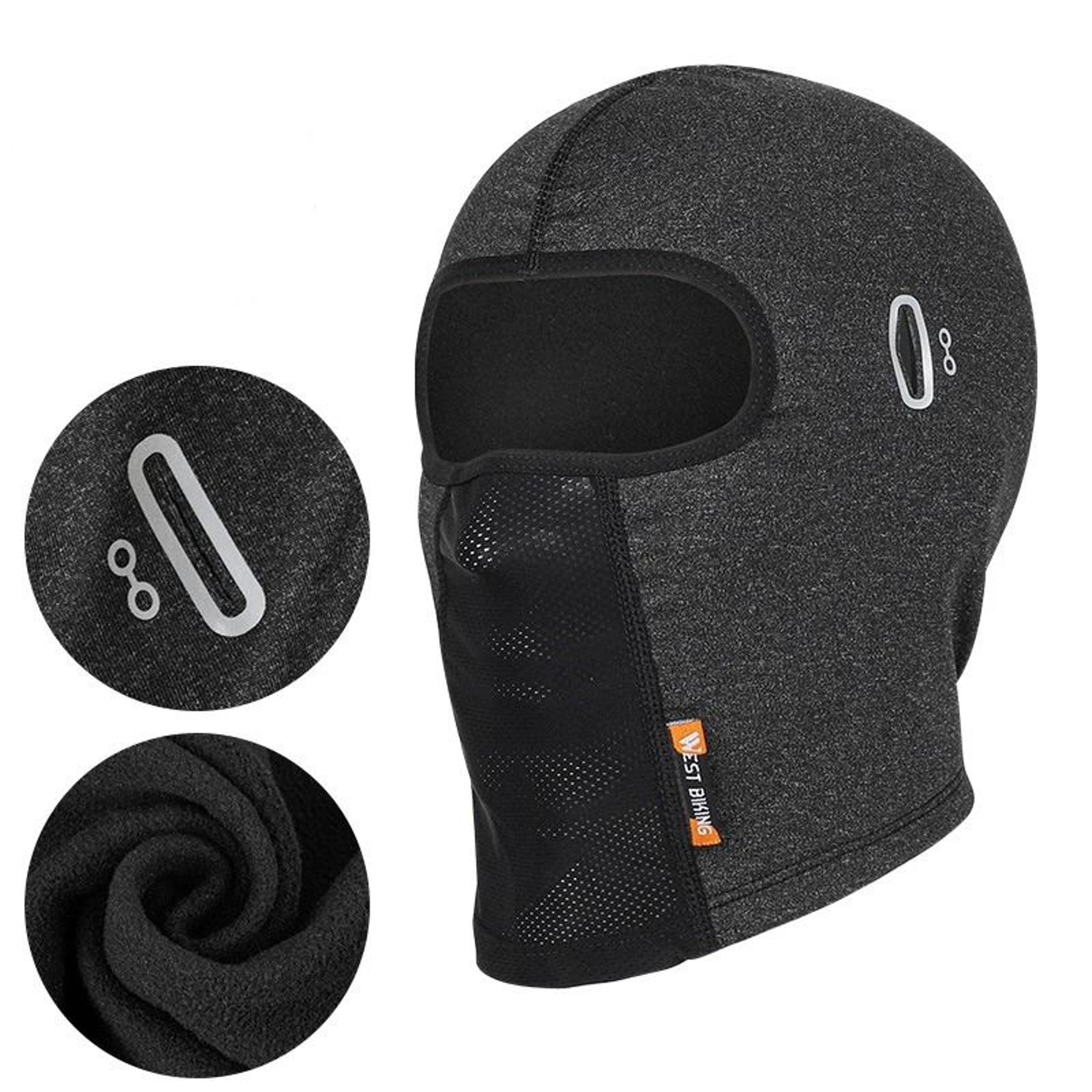 Winter Thermal Cycling Face Mask Balaclava Head Cover Windproof Outdoor Sports Headwear 5