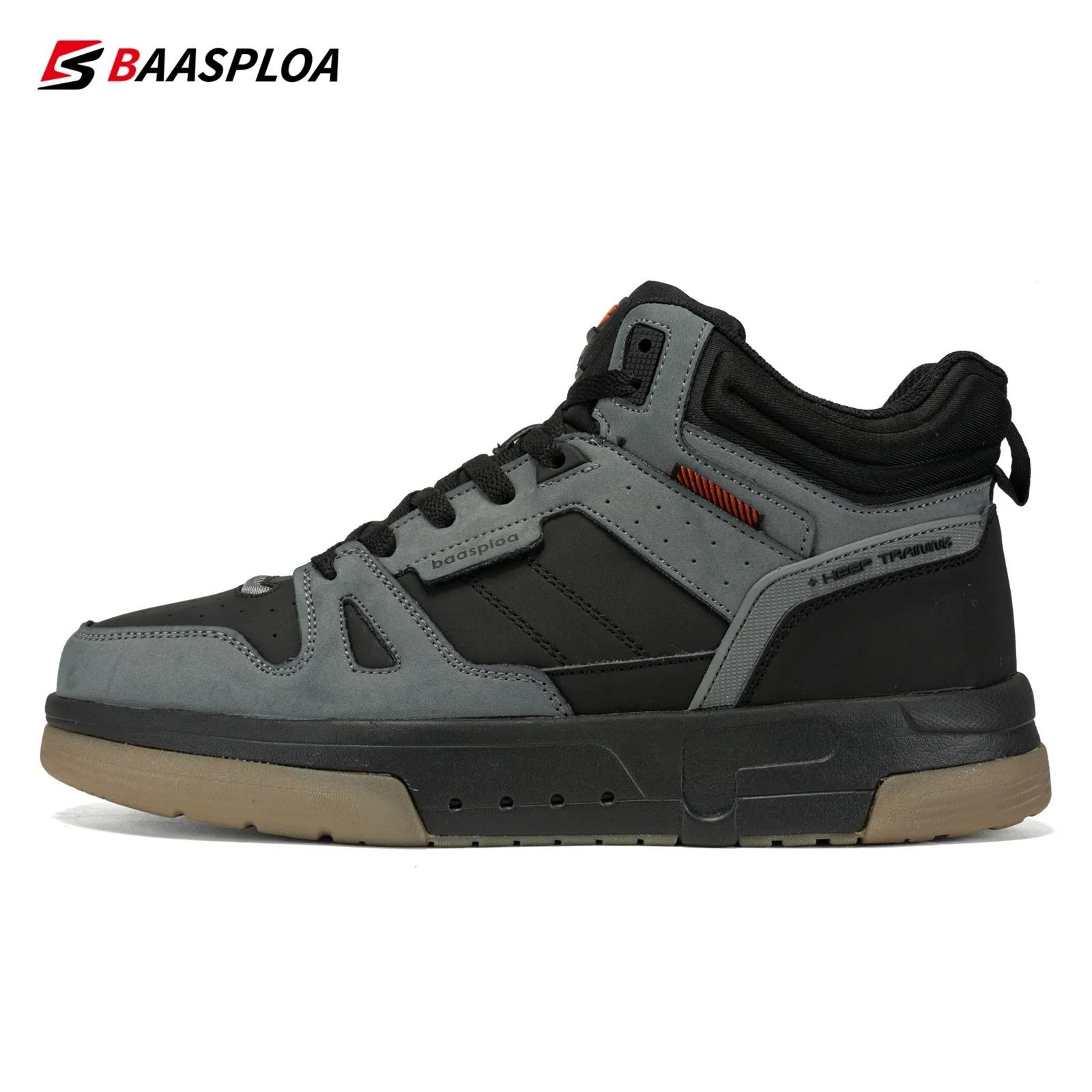 Men Winter Comfort Plush Warm High Top Casual Sneakers 7