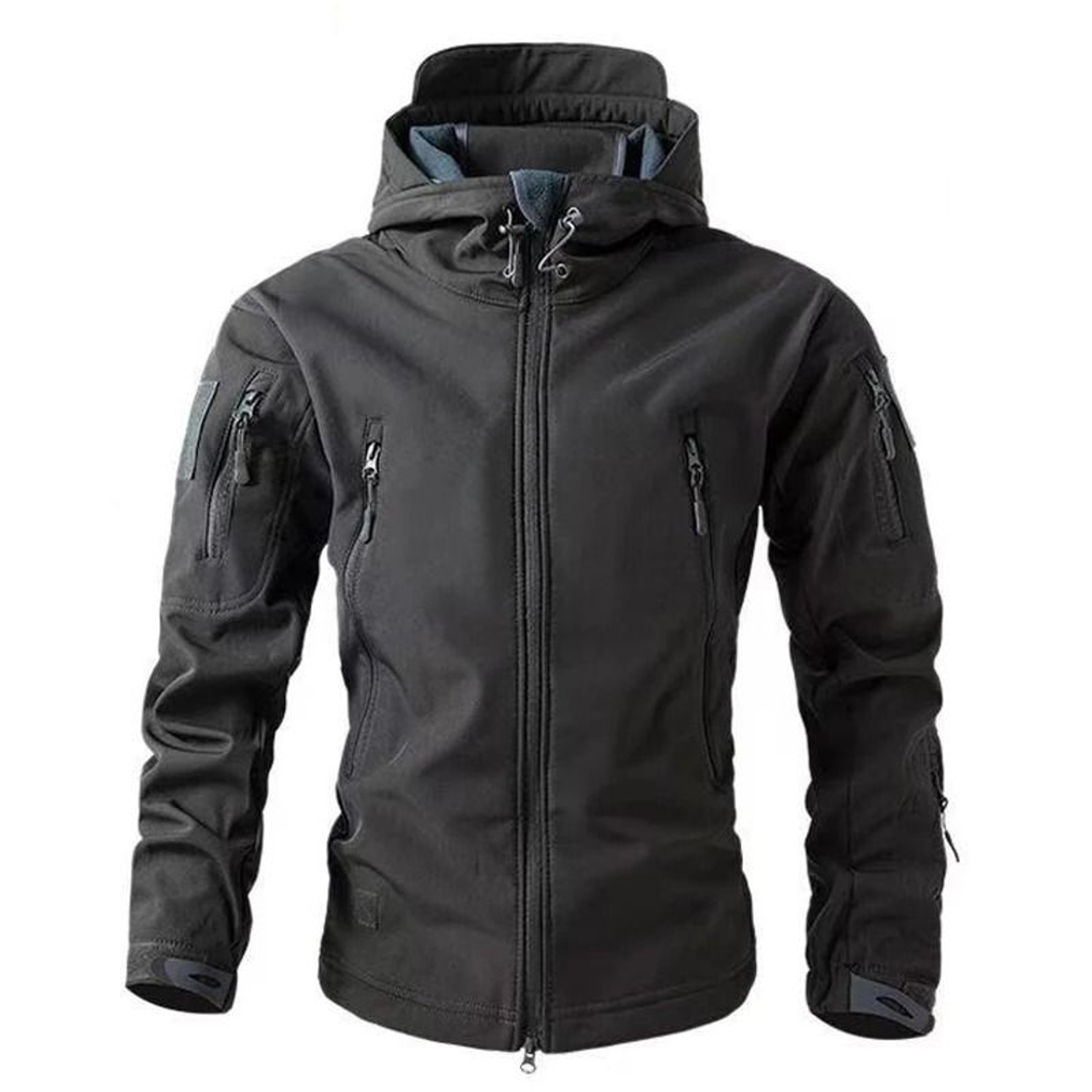 Mens Waterproof Softshell Fleece Jacket Outdoor Thermal Hiking And Camping Coat 0
