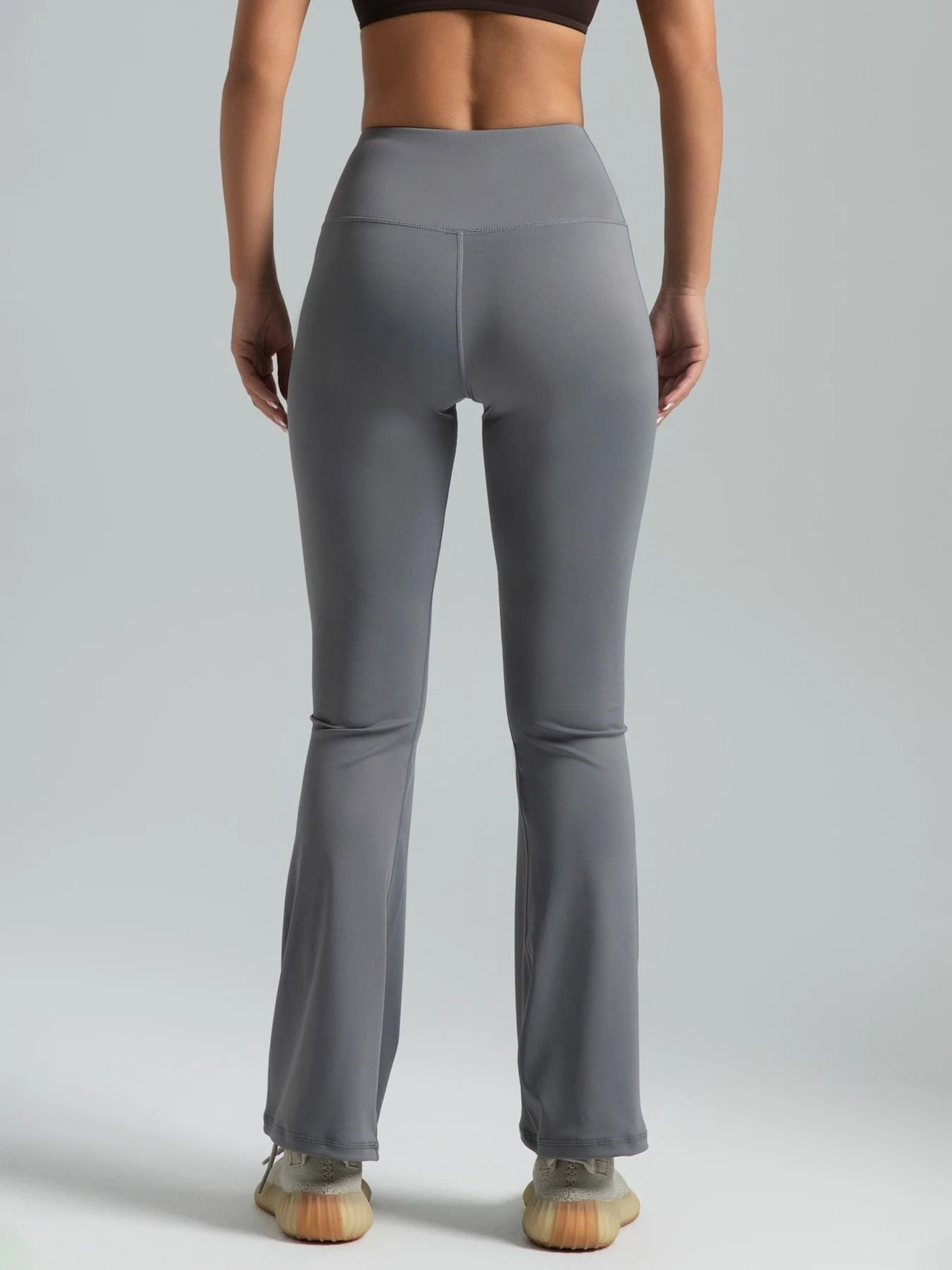 Womens High Waisted Bootcut Yoga Pants Flared Leggings For Workout And Casual Wear 5