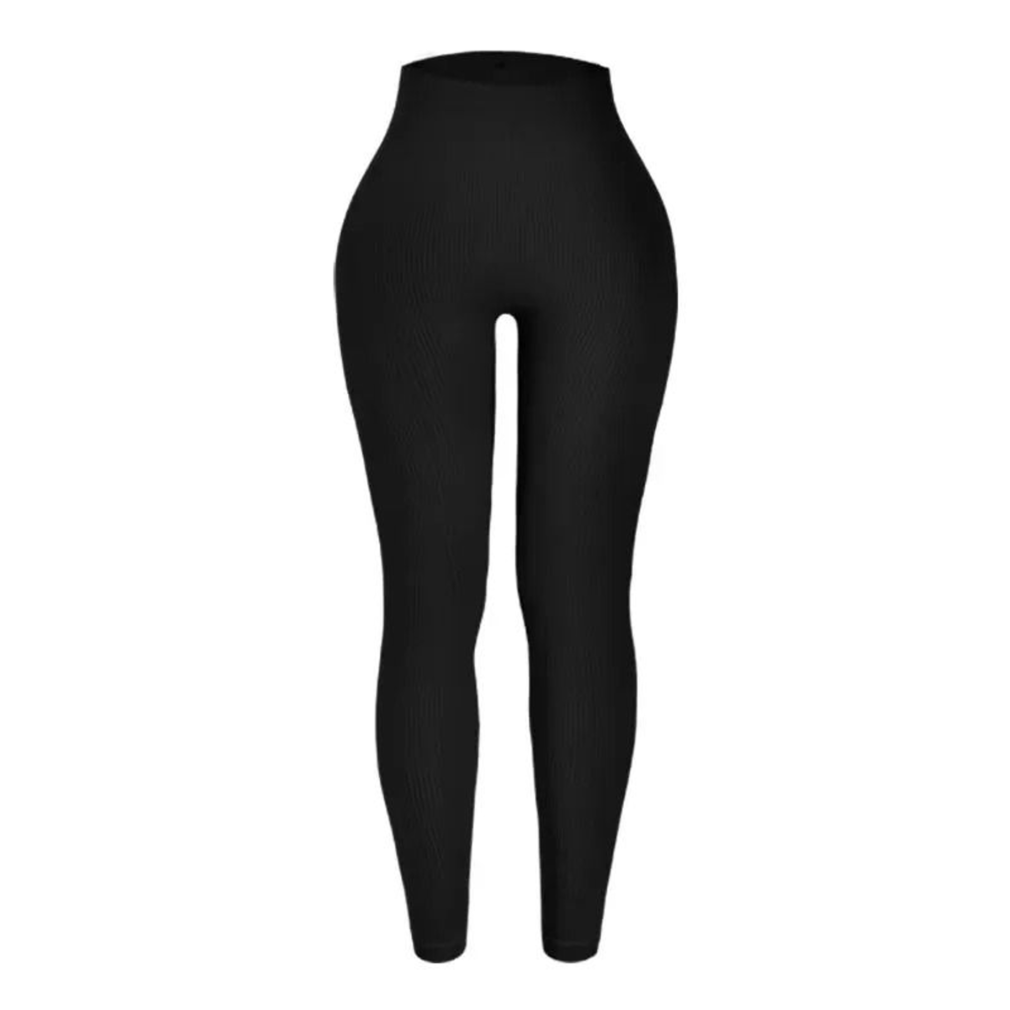Women Seamless High Waist Yoga Pants Knitted Sports Leggings 1