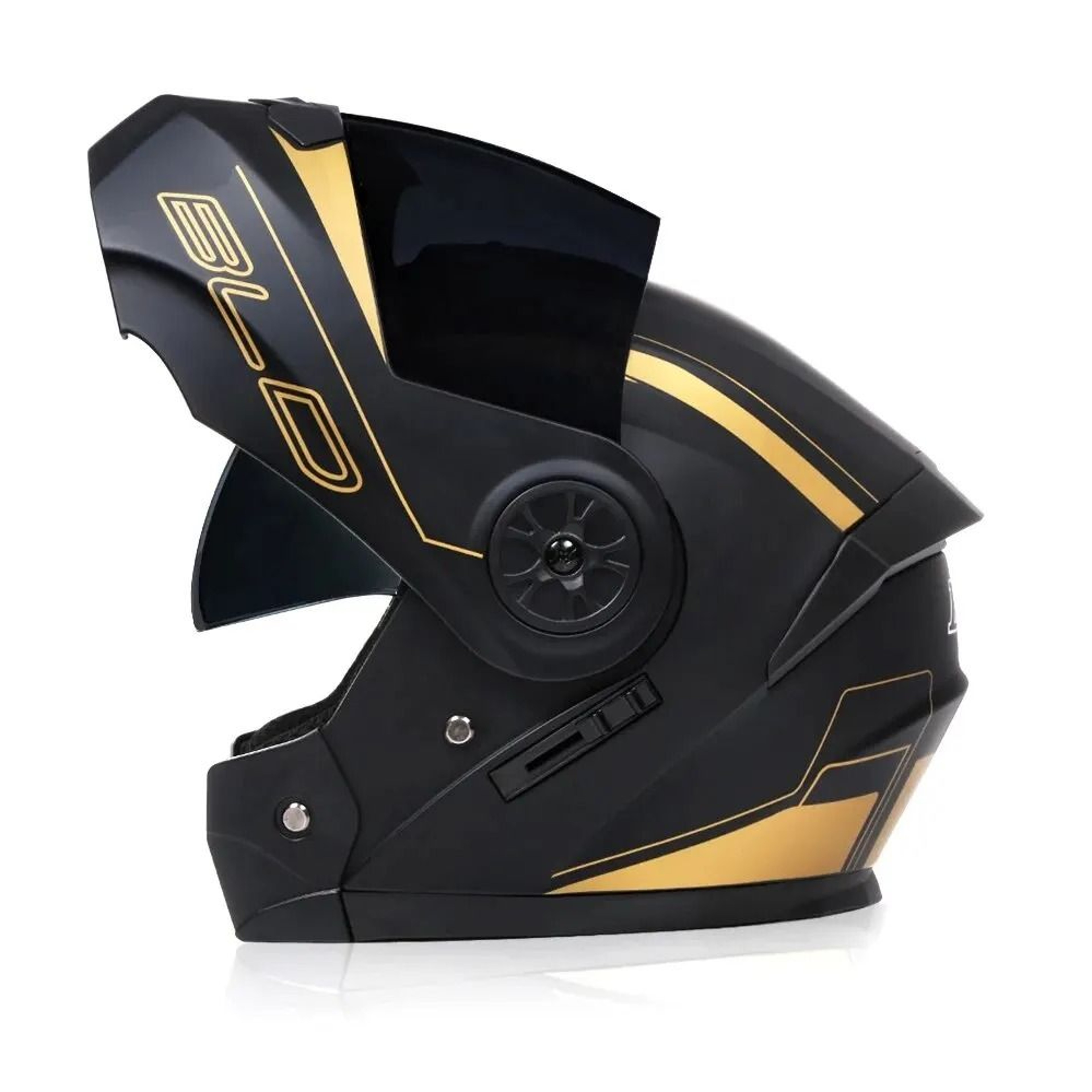 Dual Lens Flip Up Motorcycle Helmet Full Face Modular Racing Helmet 9