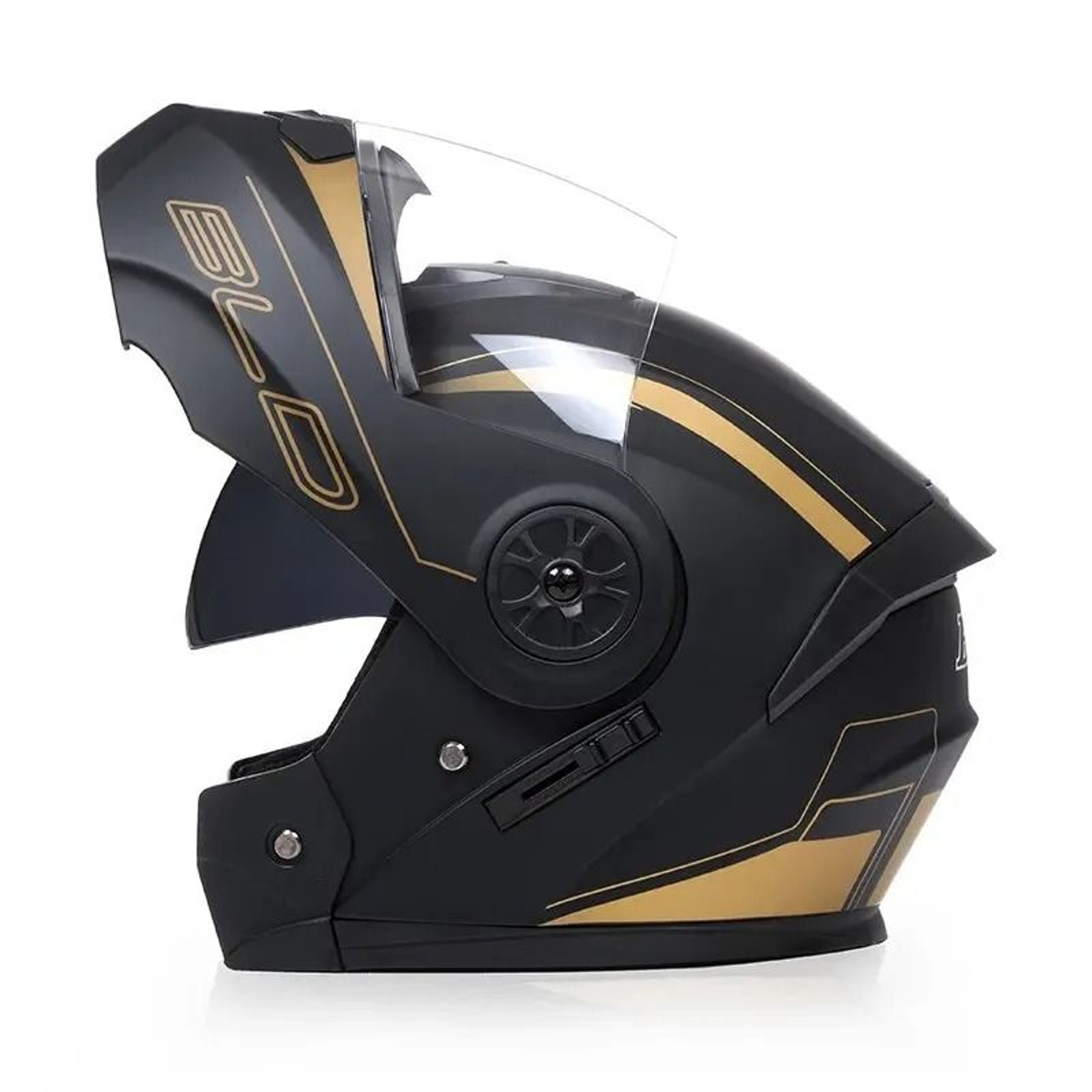 Dual Lens Flip Up Motorcycle Helmet Full Face Modular Racing Helmet 7