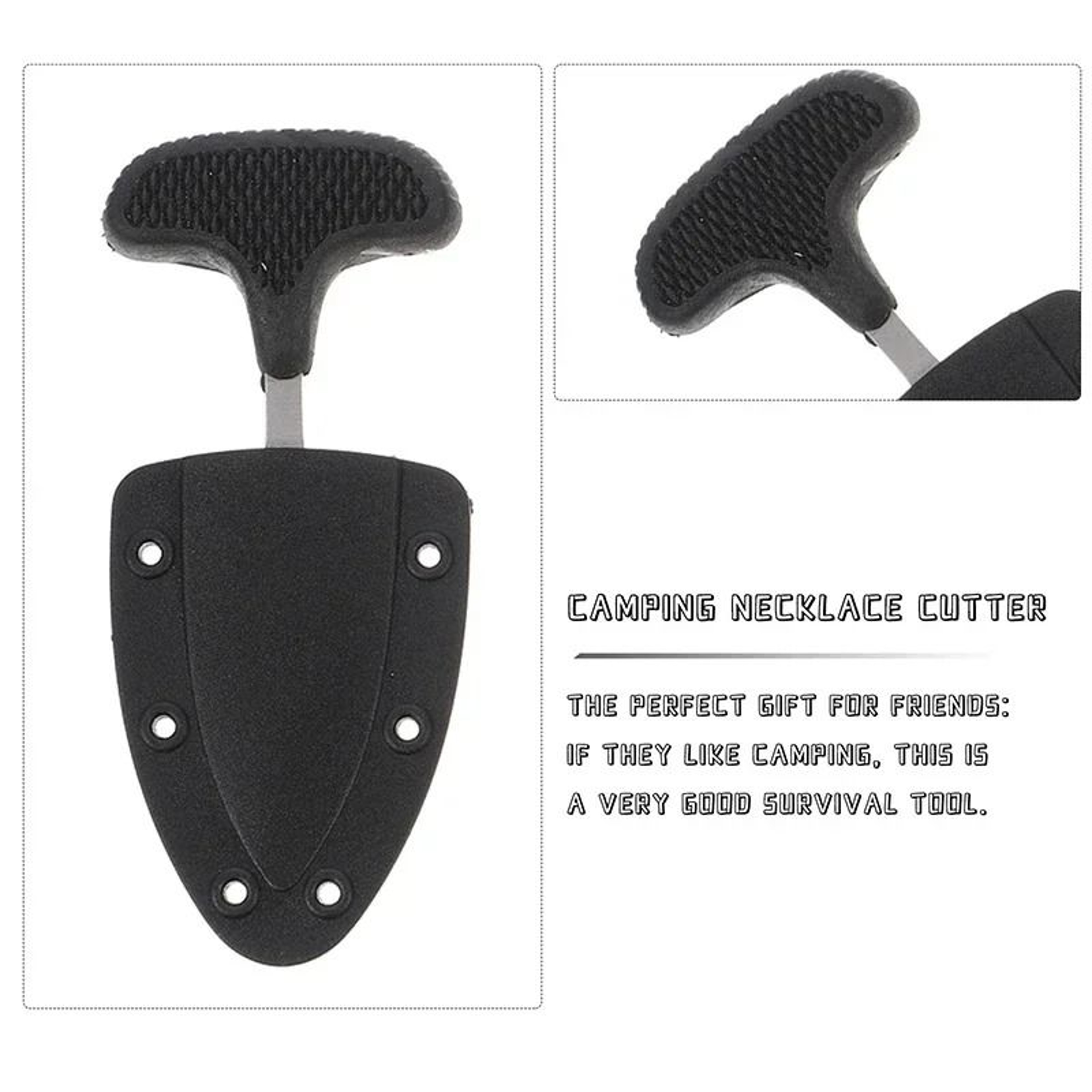 Multifunctional Necklace Cutter Outdoor Camping Portable Multitool 2