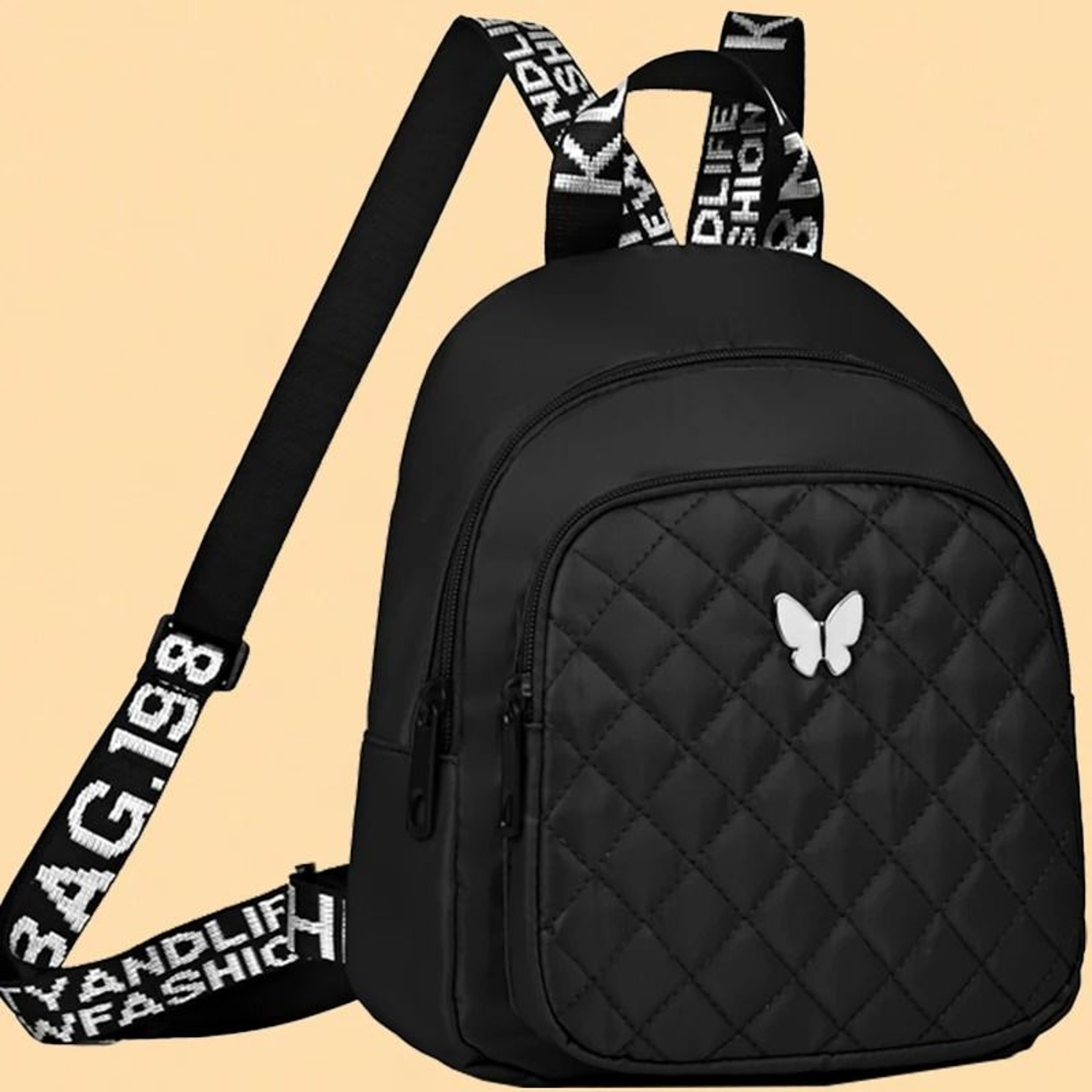 Women Oxford Cloth Fashion Backpack Large Capacity Travel School Bag 7