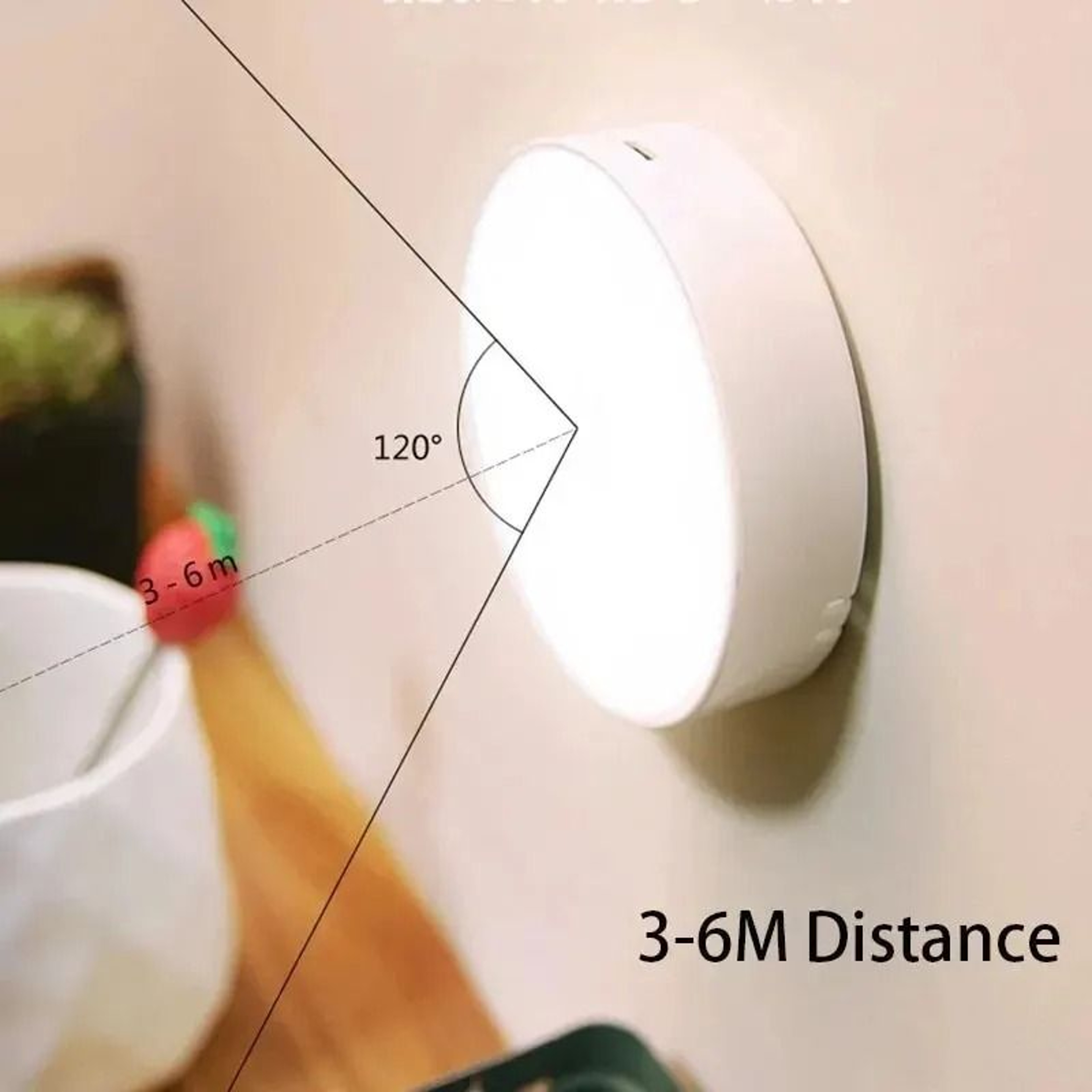 LED Night Light Smart Human Body Sensor Magnetic Wireless Night Lamp 1