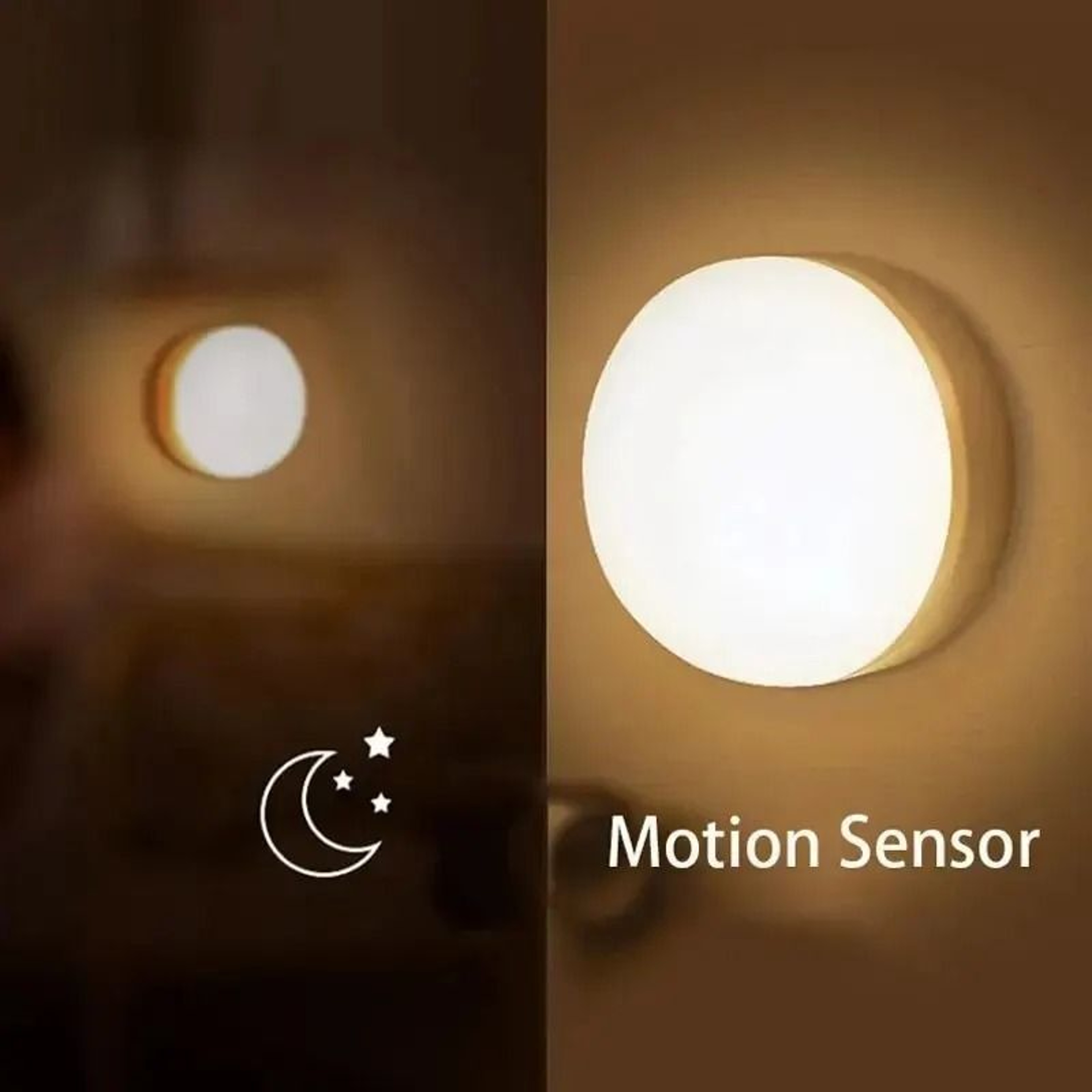 LED Night Light Smart Human Body Sensor Magnetic Wireless Night Lamp 4