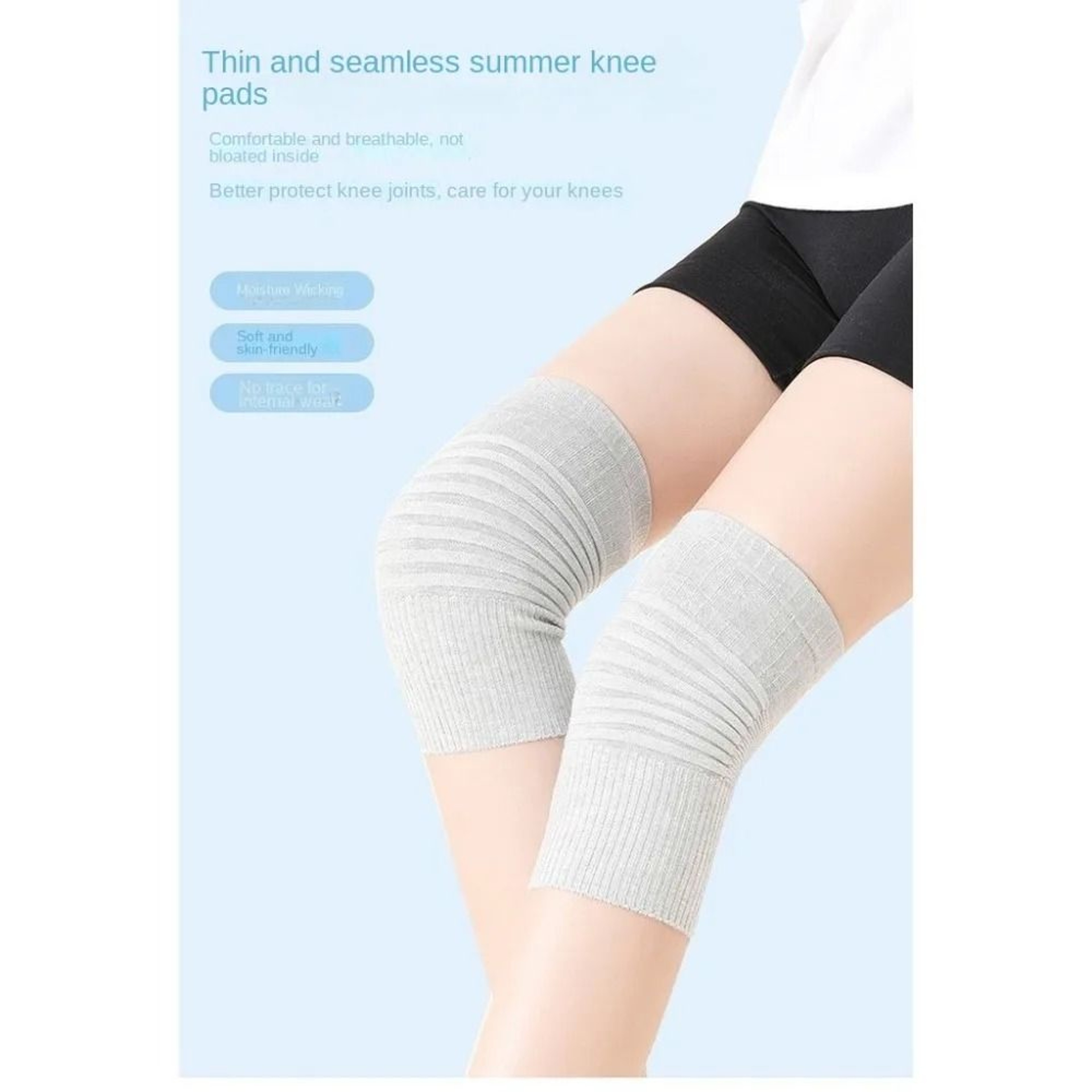 Cotton Knee Pads For Men And Women Compression Sports Knee Brace 1