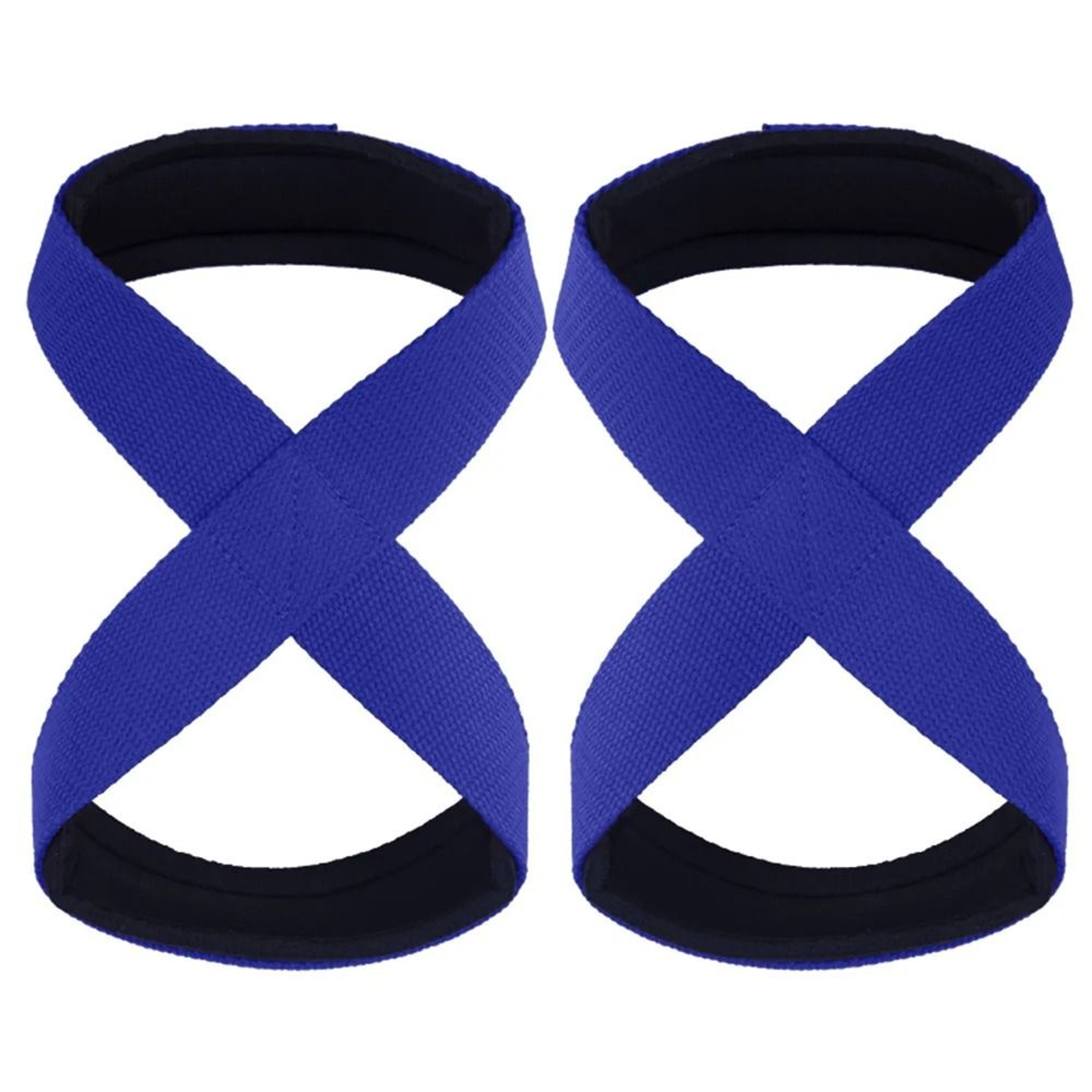 Padded Figure 8 Straps Deadlift Wrist Straps Power Lifters Workout Pull Ups Horizontal Bar Gym Fitn 6
