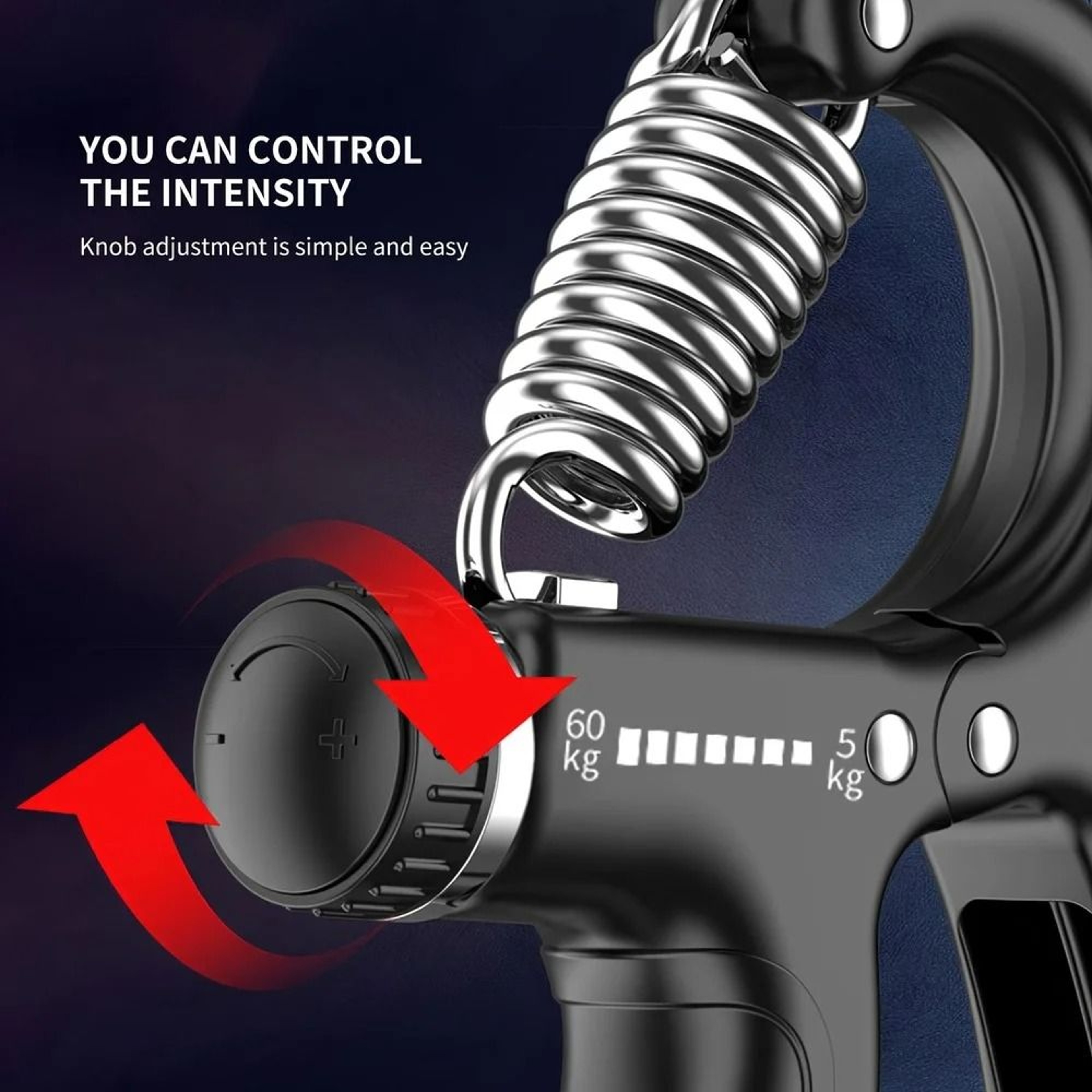 Adjustable Hand Wrist Training Device Forearm Exerciser 10 To 60kg 3
