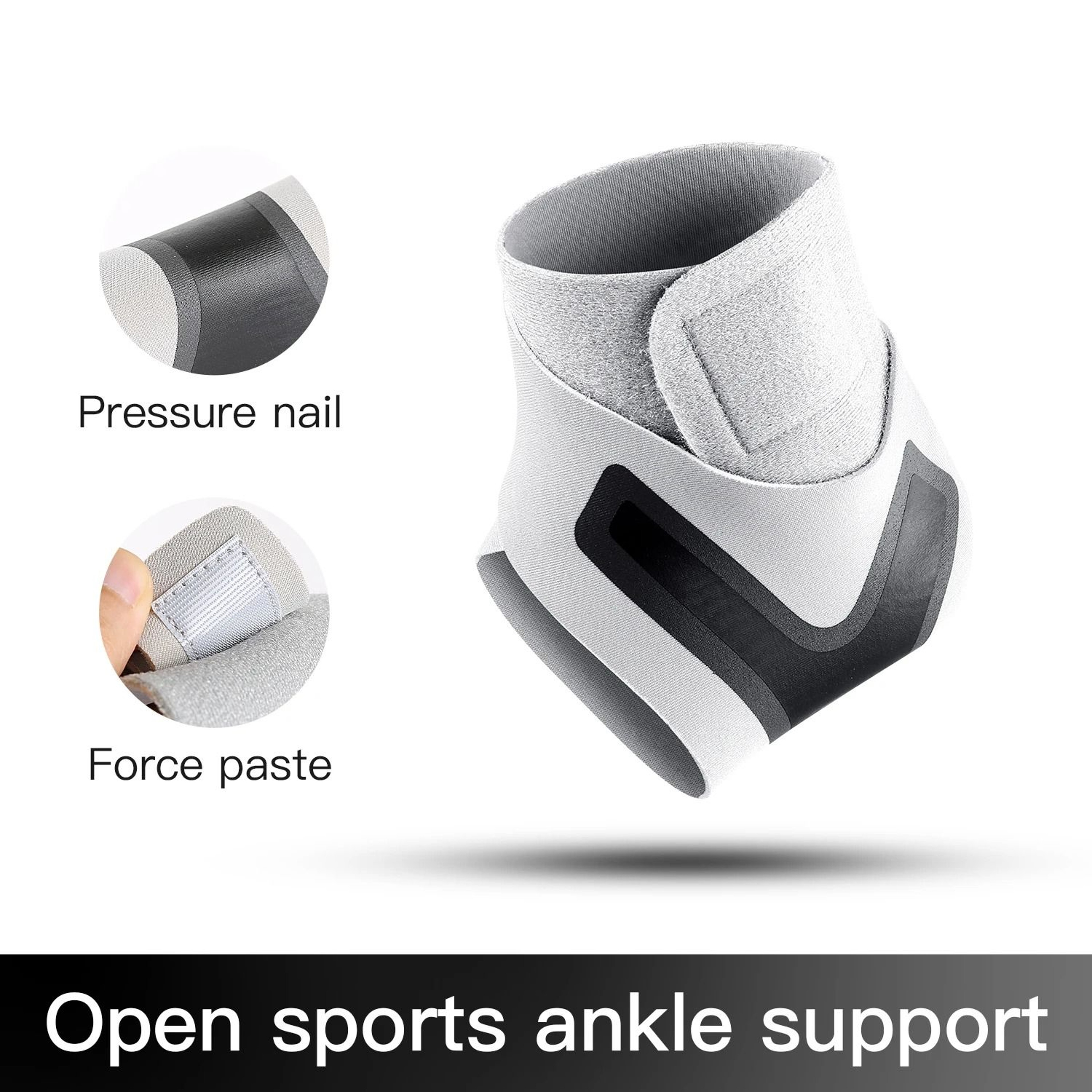 Adjustable Ankle Support Pad Elastic Breathable Sports Brace 6