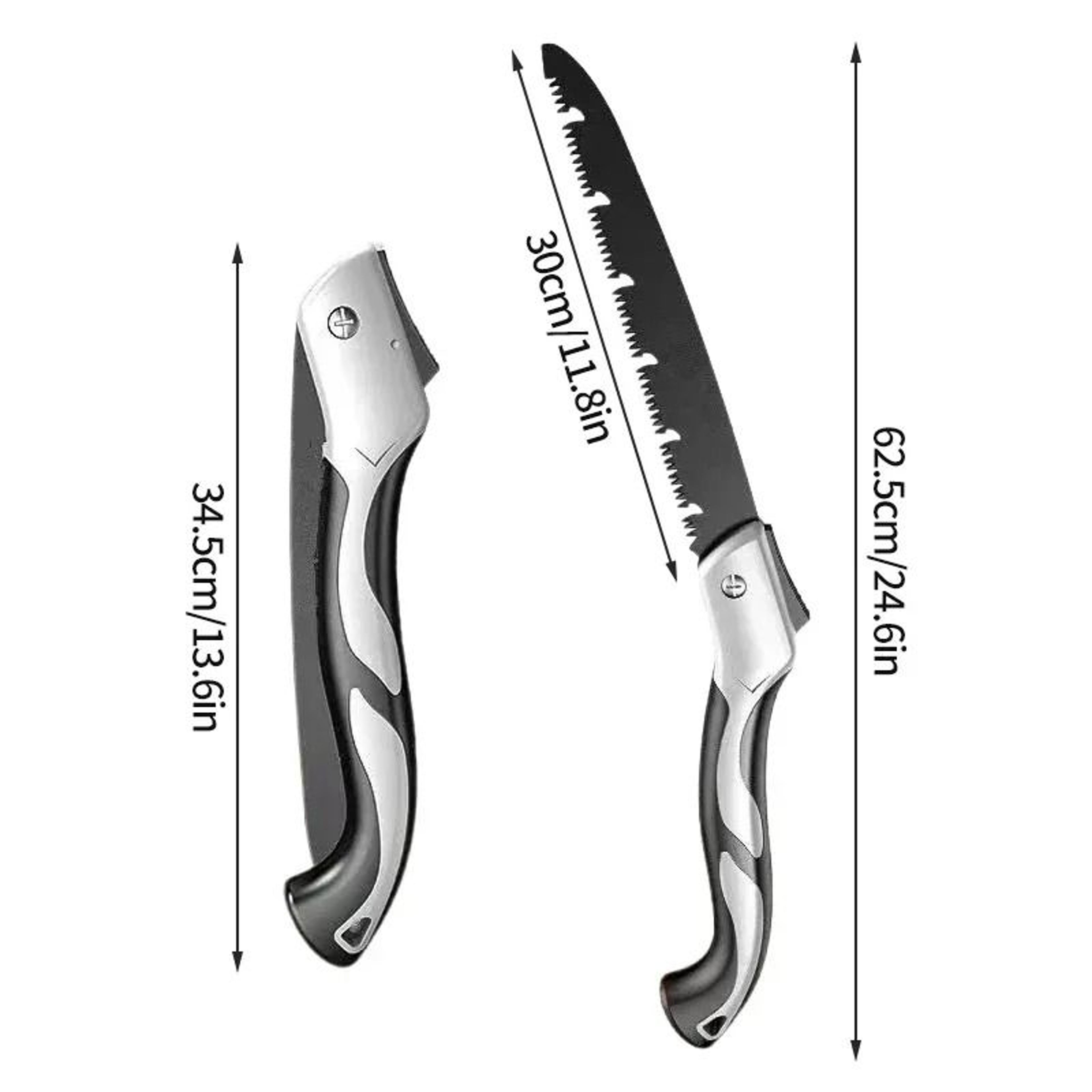 Folding Hand Saw Multifunctional Garden Pruner Portable Logging Tool 11