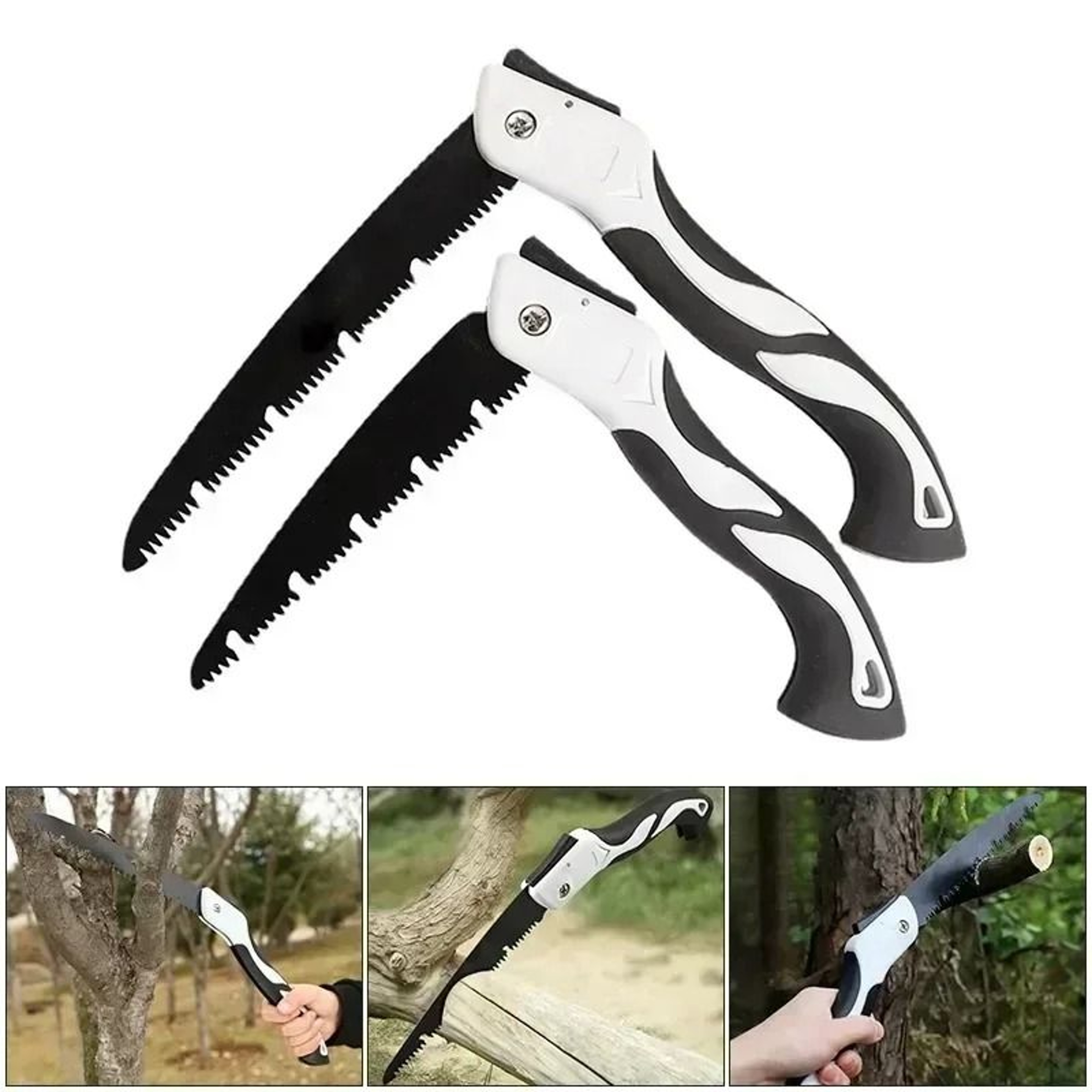 Folding Hand Saw Multifunctional Garden Pruner Portable Logging Tool 4